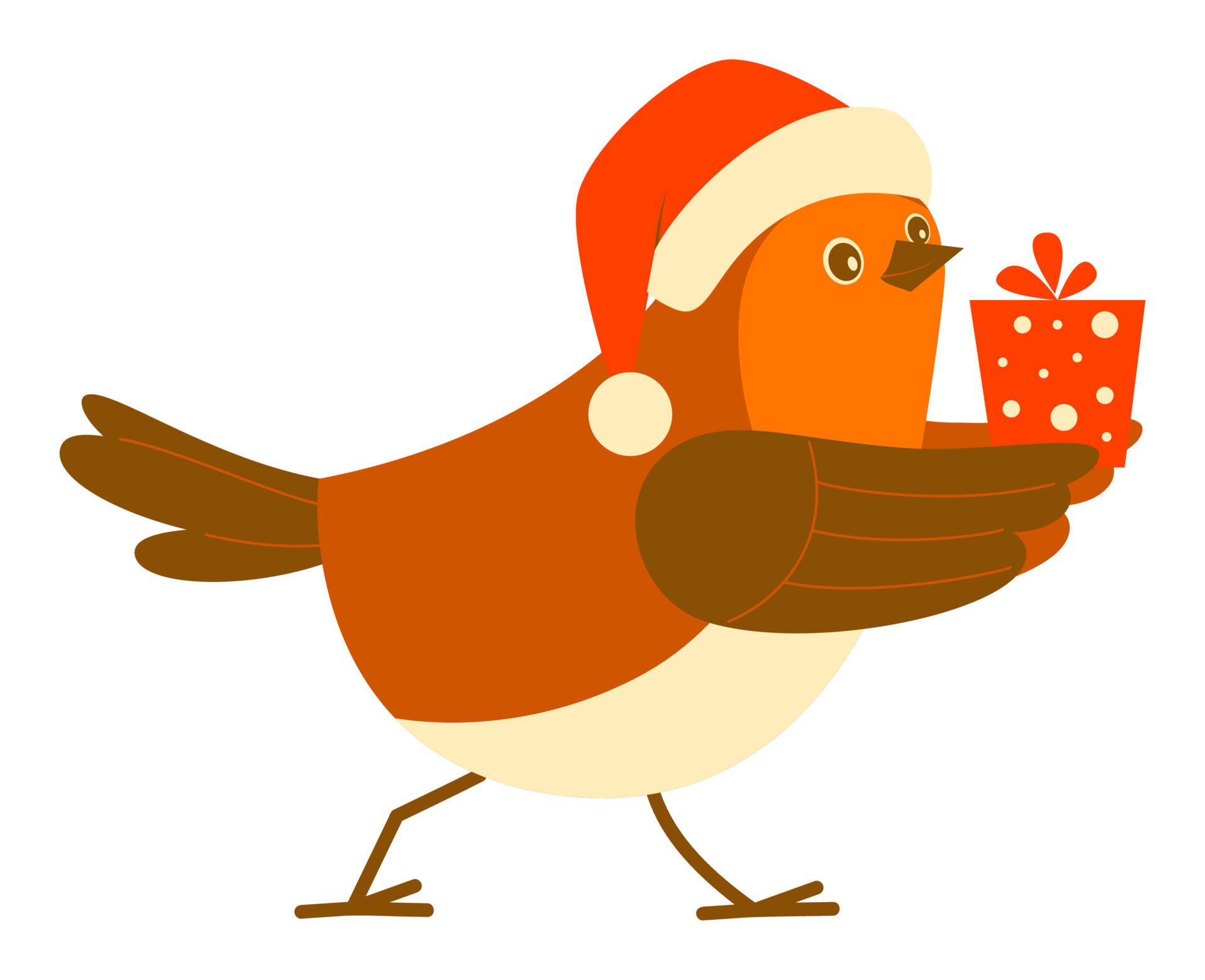Wallpaper #afTDOpMBKFX8bn3rxXlk264 Robin Christmas Bird Cartoons Clip Art Christmas Bird Vector