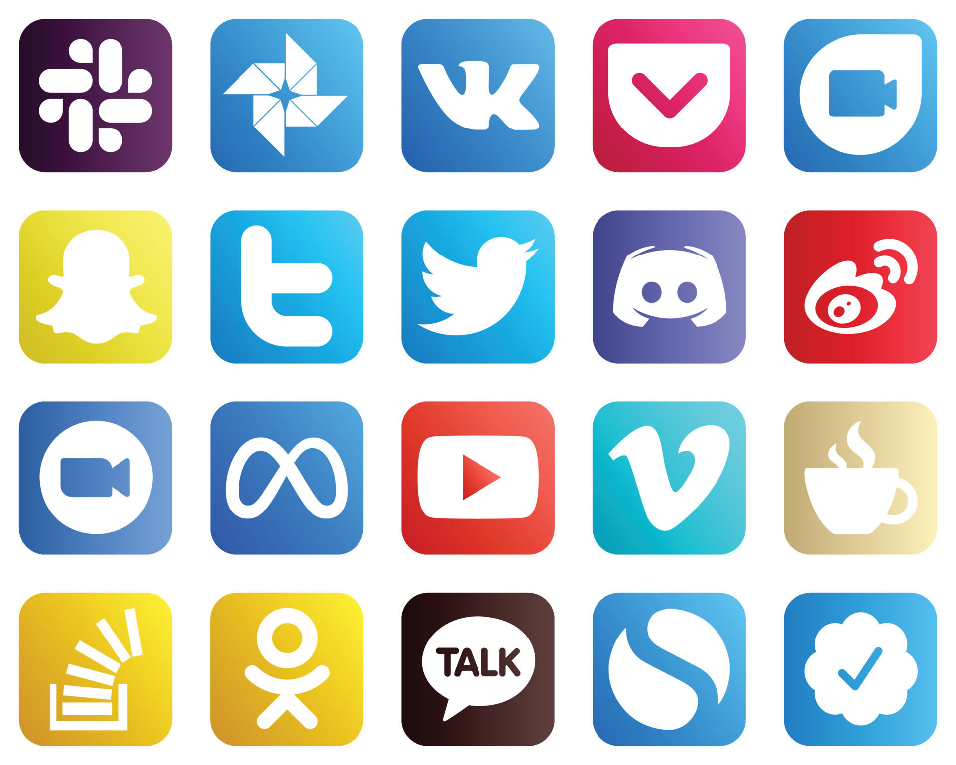 Wallpaper #ymdm8JIBSpphPi3-02Zn50 20 High Resolution Social Media Icons Such as Video Discord China and