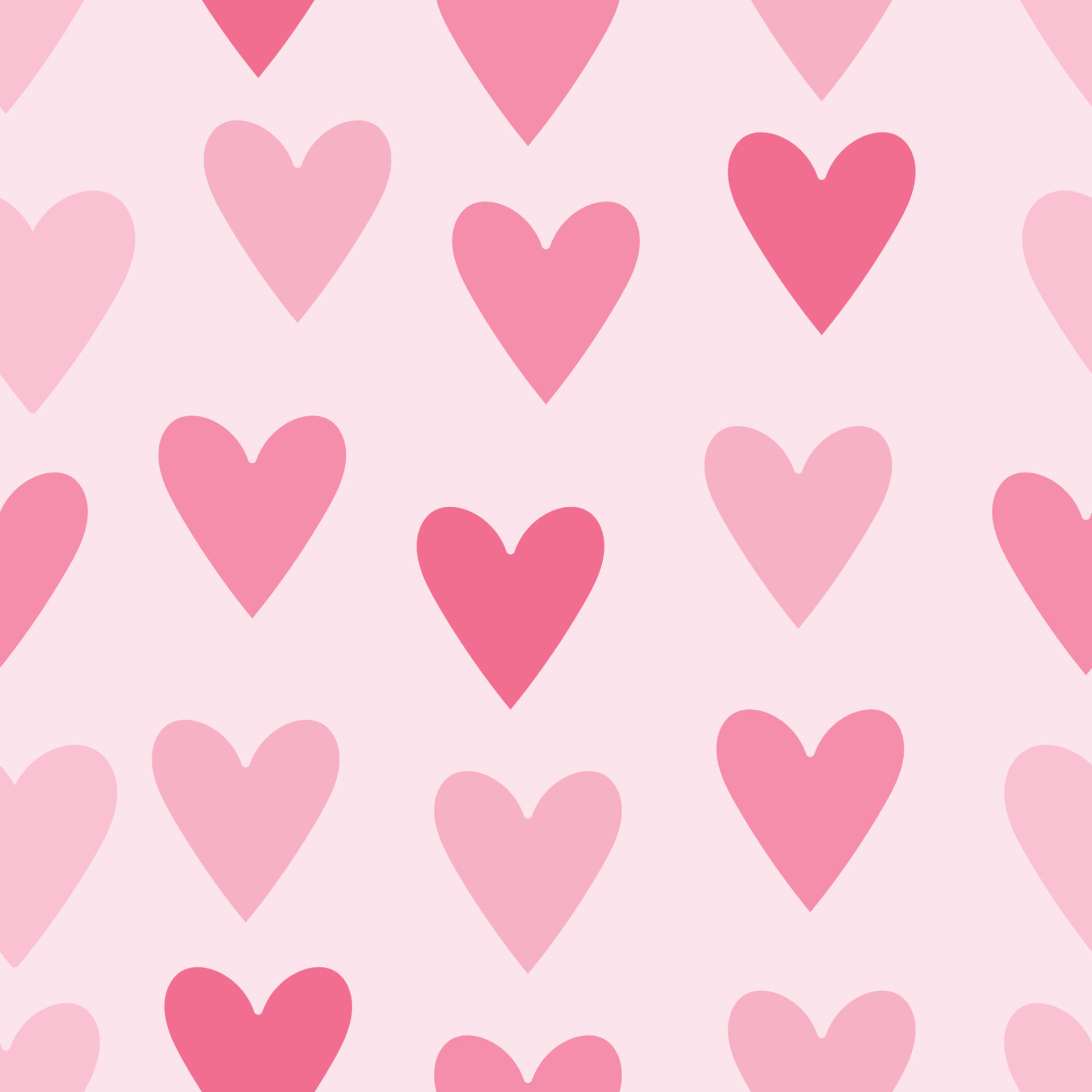 Wallpaper #tGeU55IBSpphPi3-kjik19 Love Heart Pattern Pink Pastel Seamless Background 5269515 Vector Art