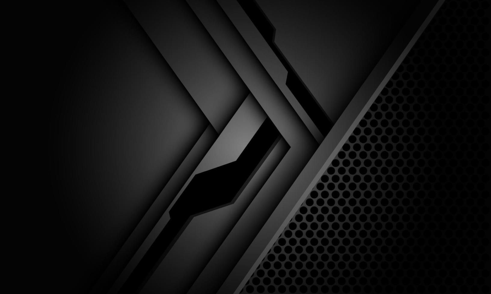 Wallpaper #IhnLHo8BtGB6xQ78Dnoj7 Abstract Grey Black Cyber Geometric Circle Mesh Pattern Shadow Design