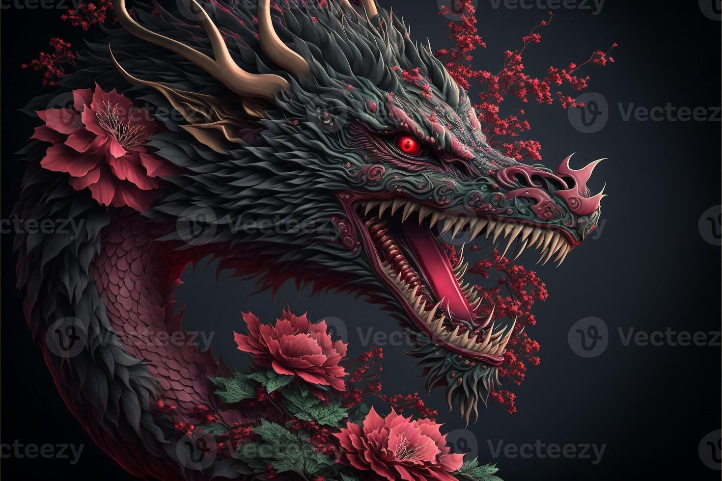 Wallpaper #6WeyDJMBSpphPi3-DN-t133 Chinese Dragon Fantasy Background Asian and Eastern Mythological