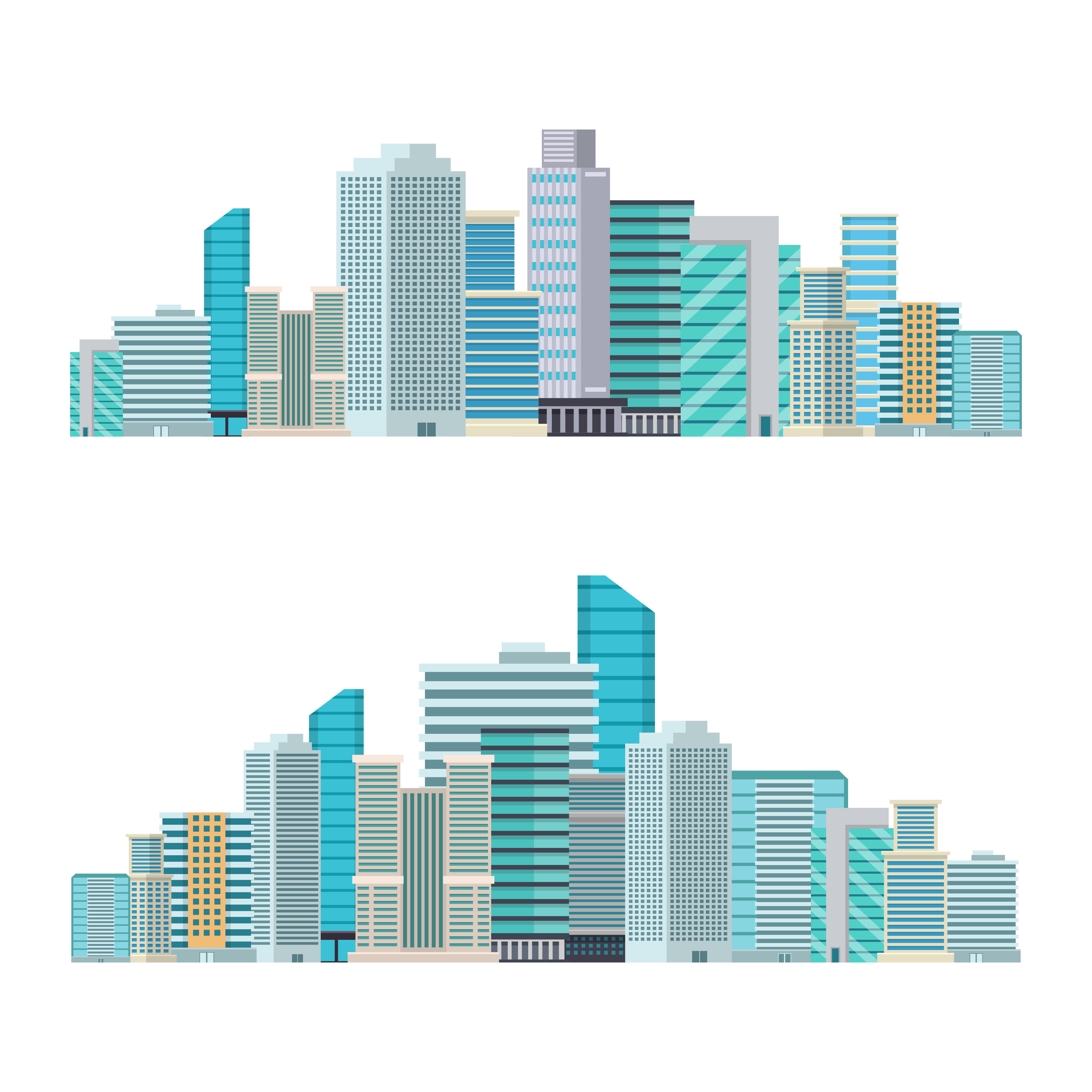 Wallpaper #dmfr65IBSpphPi3-5U-B4 Skyscraper City Buildings 1268532 Vector Art at Vecteezy