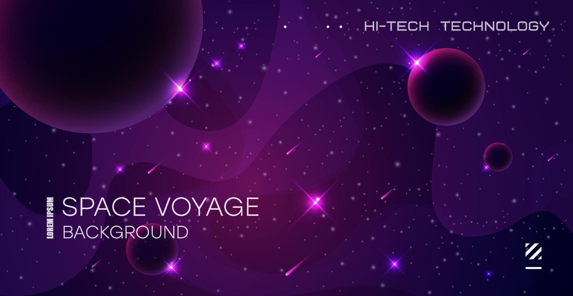 Wallpaper #6ByjQJMB8JfcLg2Jbvat142 Vector Illustration of Space Planets and Galaxy for Poster Banner or