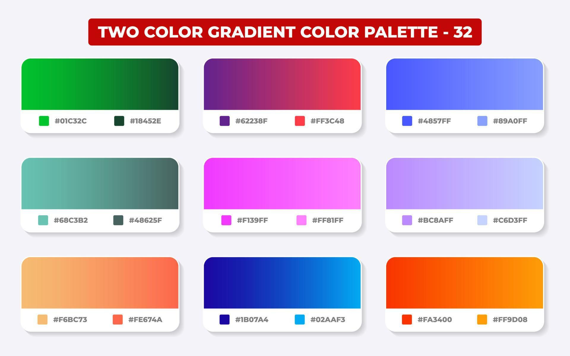 Wallpaper #4d8a7 Trendy Beautiful Gradient Color Palettes 2744052 Vector Art at Vecteezy