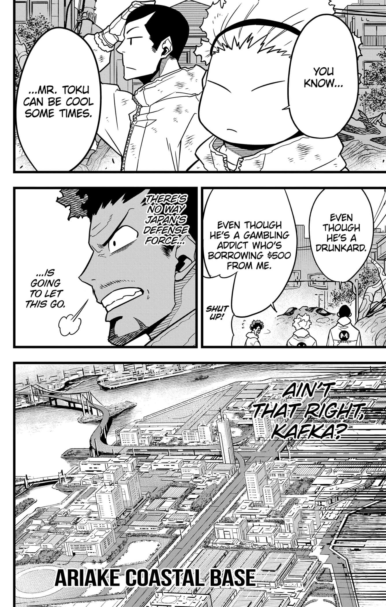 Wallpaper #8c6vJZMB71dOy6JZMRQu435 Kaiju No 8 Chapter 55 English Scans