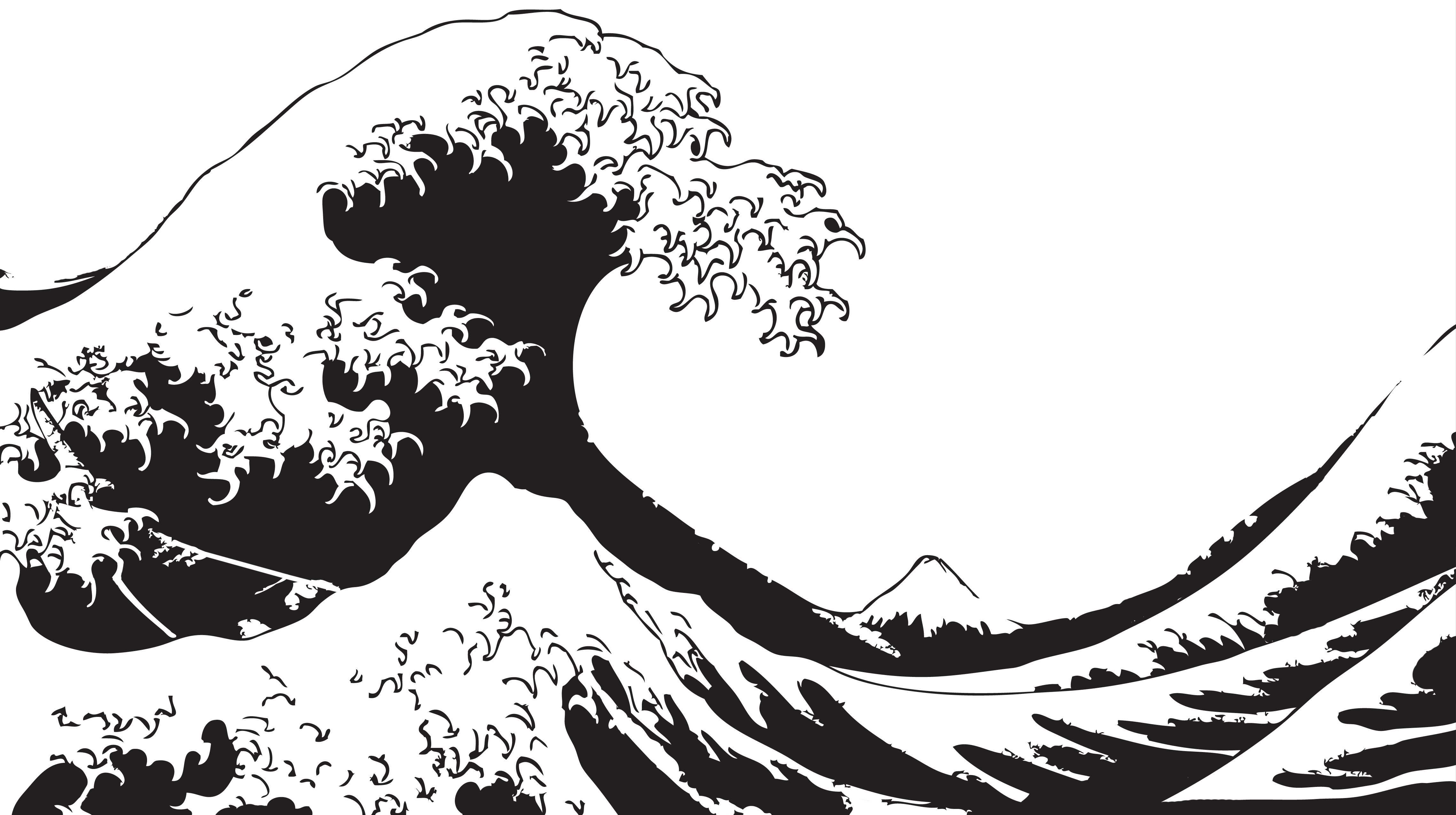 Wallpaper #OWisGZMBSpphPi3-0Bjv488 Black and White Wave Png Transparent Black and White Wavepng Images