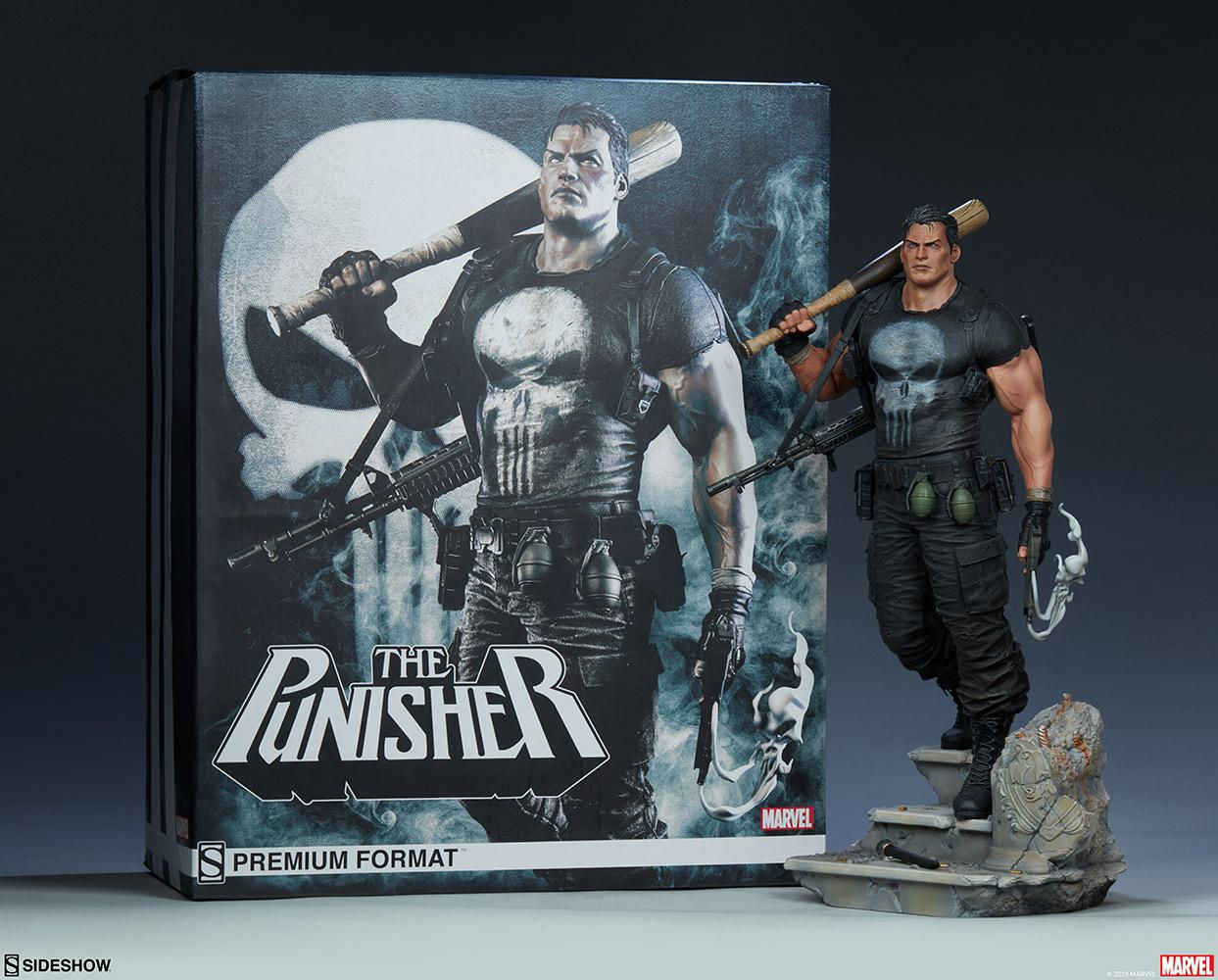 Wallpaper #KEC6L5MBJhL2WPbaNL4t172 The Punisher Premium Format Statue Limited Edition Sideshow