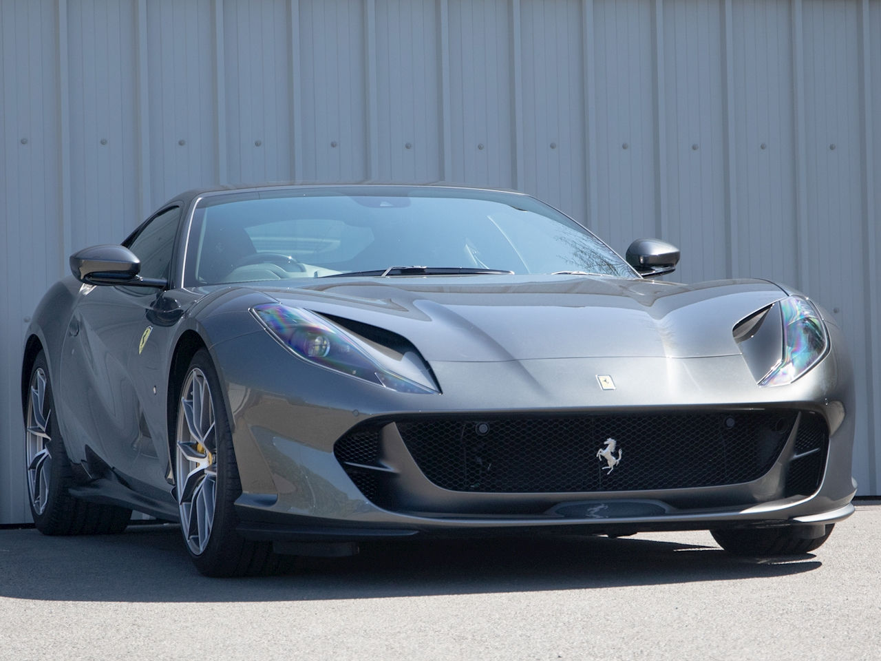 Wallpaper #iBkRBo8BtGB6xQ78CVMI10 2020 Used Ferrari 812 Superfast V12 Grigio Silverstone