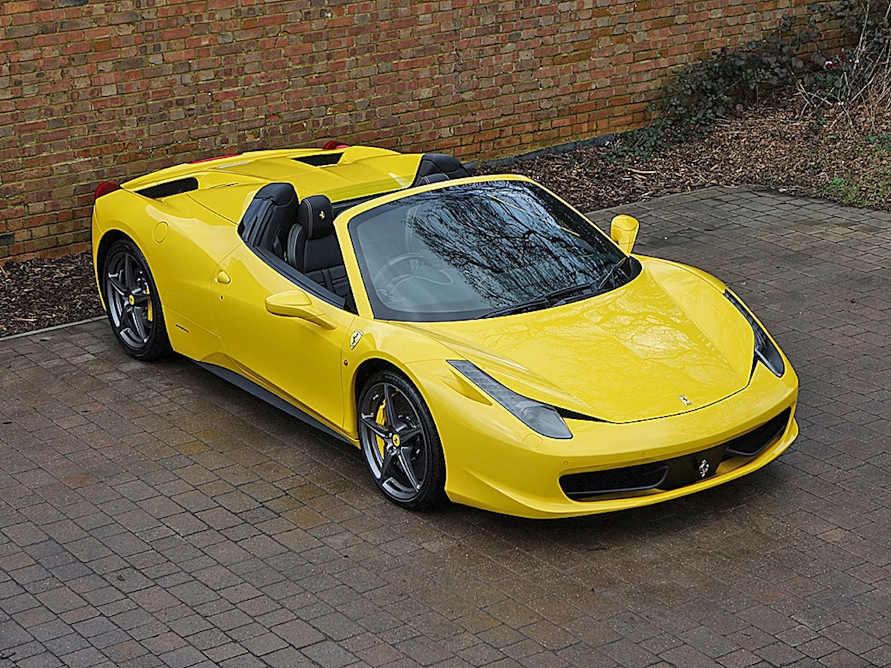 Wallpaper #vmeL-5IBSpphPi3-2JR0457 2014 Used Ferrari 458 Spider Giallo Modena
