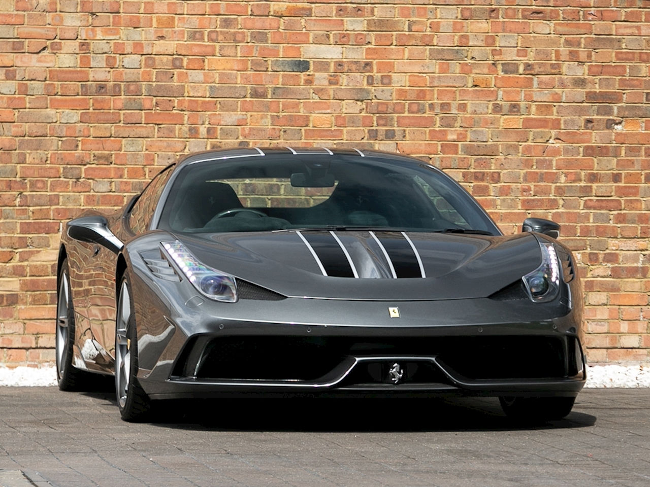 Wallpaper #uGiMIZMBSpphPi3-pzAY73 2015 Used Ferrari 458 Speciale Ab Grigio Silverstone