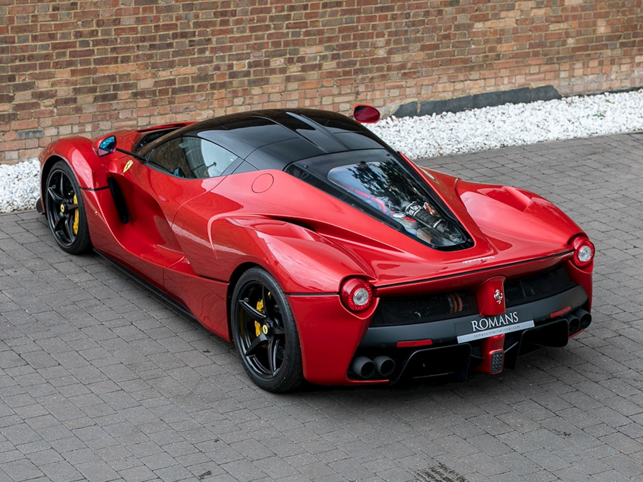 Wallpaper #dJ_uWZMBcUVgGJNourKr289 2016 Used Ferrari Laferrari Ab Rosso Fuoco