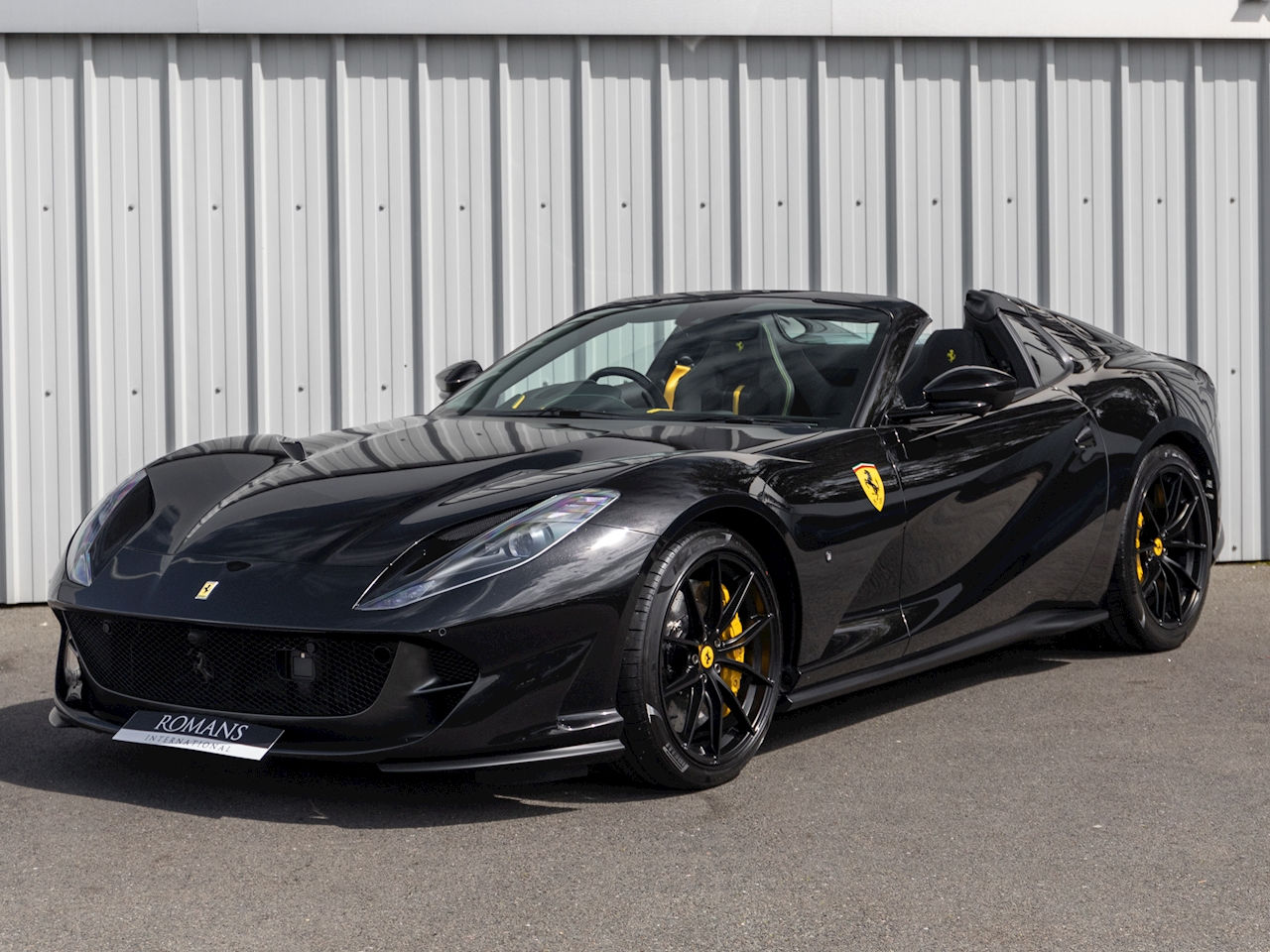 Wallpaper #FurGUpMBlwTYPL18kAqo264 2020 Used Ferrari 812 Gts V12 Nero Daytona Metallic