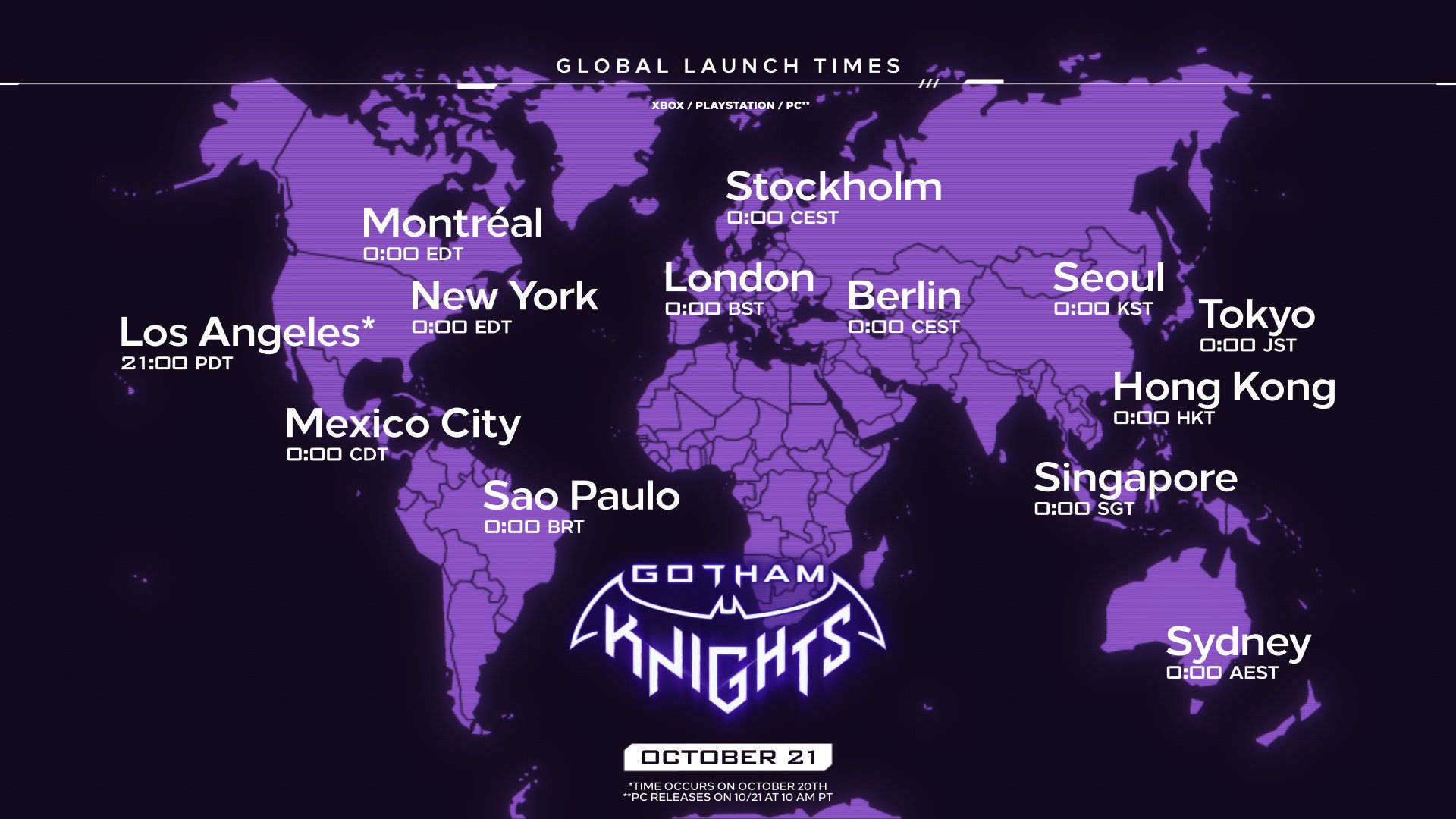 Wallpaper #t2eR65IBSpphPi3-EEwd103 Gotham Knights Global Release Times Announced Eip Gaming
