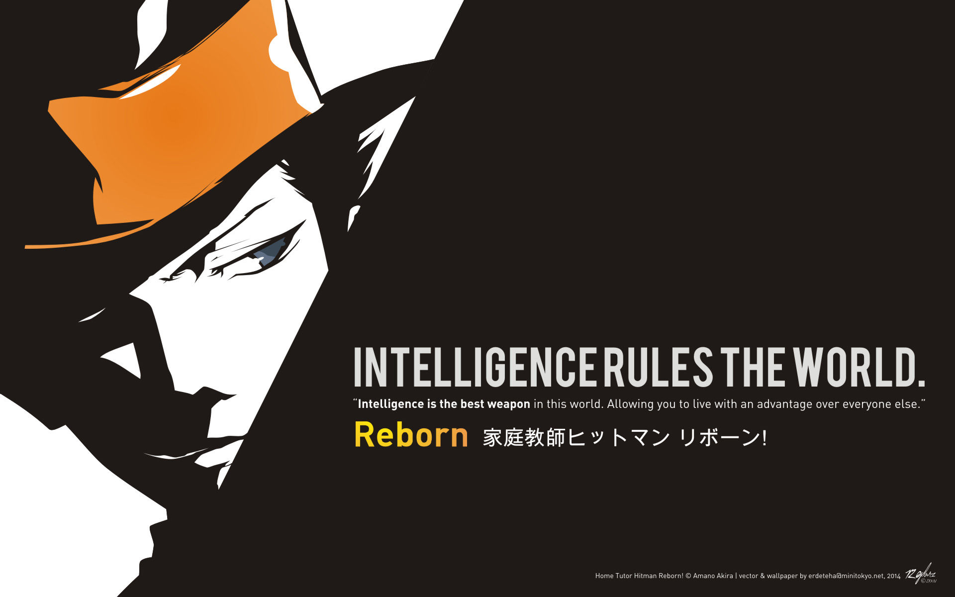 Wallpaper #zDEVNpMB5zzyi_yYgVgF418 Katekyo Hitman Reborn Wallpaper Intelligence Rules the World Minitokyo