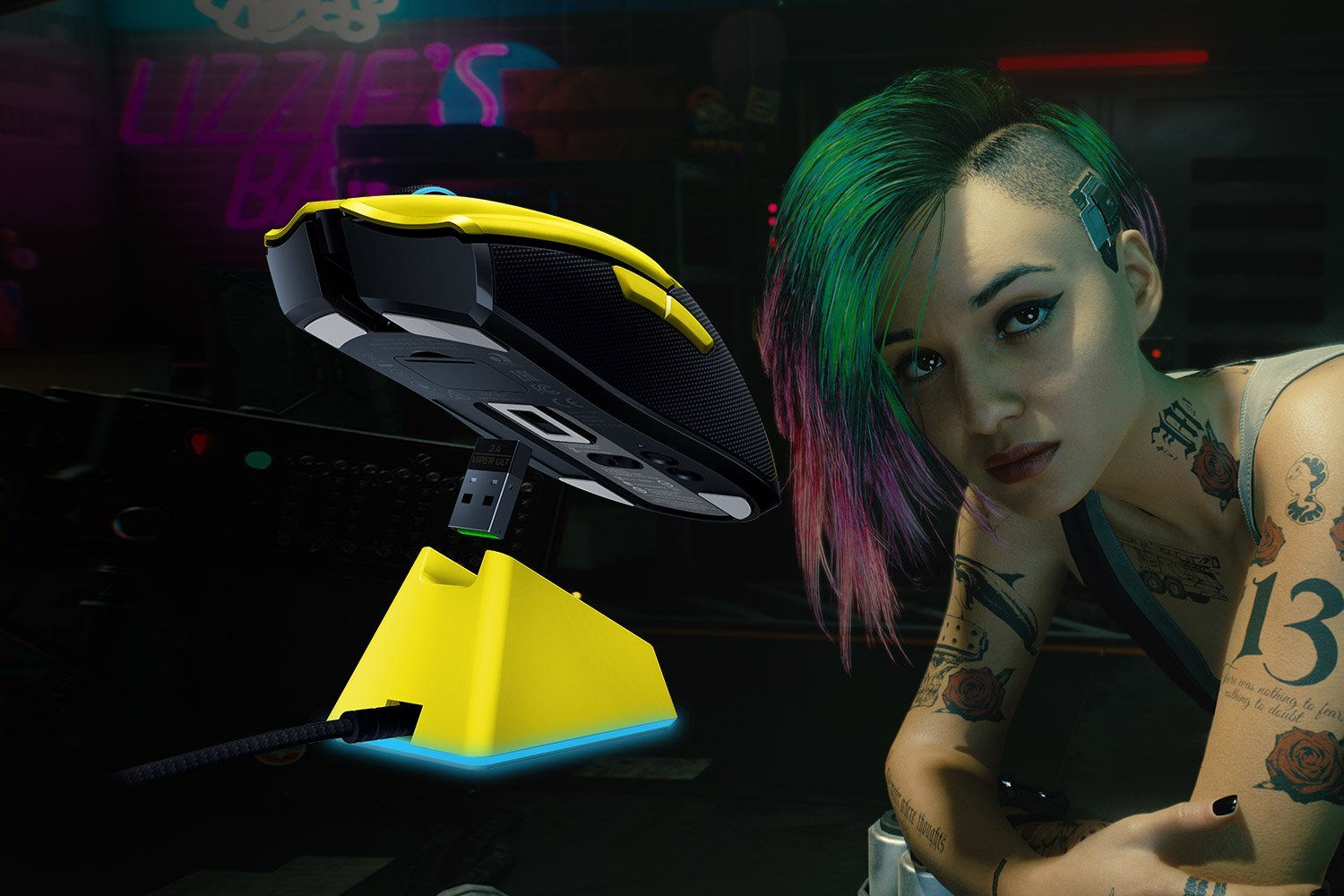 Wallpaper #20ECA Razer Viper Ultimate Cyberpunk 2077 Edition Looks Amazing Now