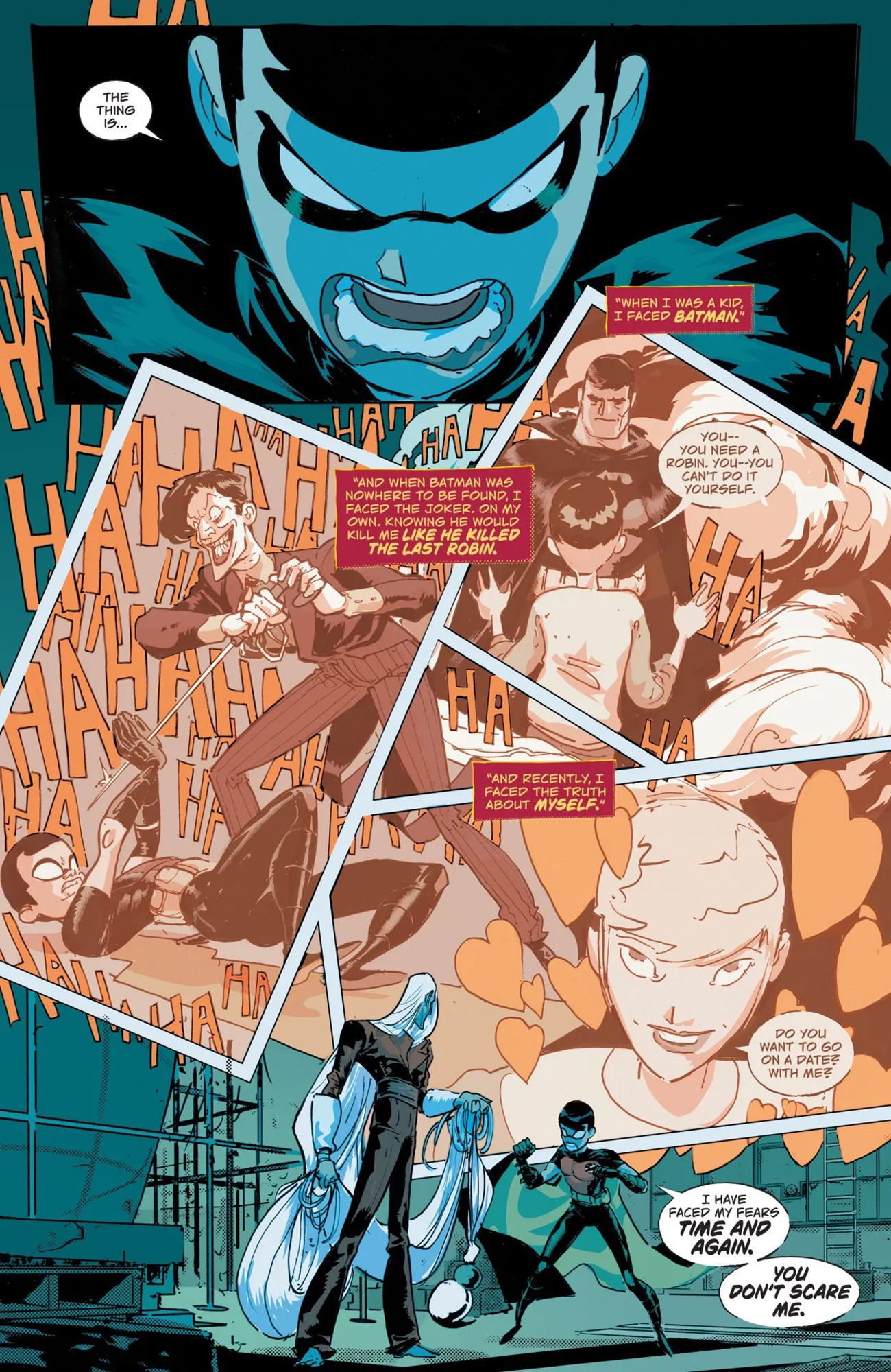 Wallpaper #aRdGPpMBPLD5_VENid-e213 Tim Drake Robin 6 5 Page Preview and Covers Released by DC Comics