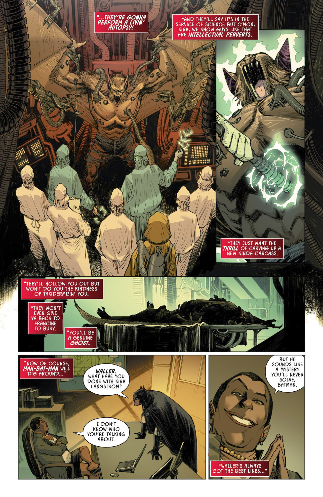 Wallpaper #eWgRG5MBSpphPi3-Fx6I168 Man Bat 3 5 Page Preview and Covers Released by DC Comics