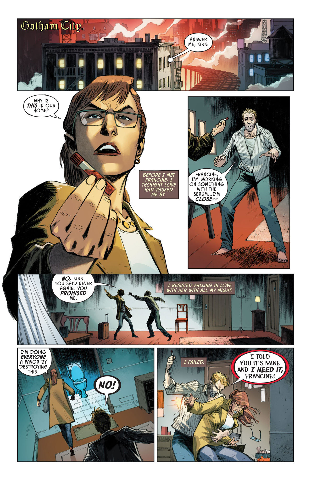 Wallpaper #eWgRG5MBSpphPi3-Fx6I194 Man Bat 1 6 Page Preview and Covers Released by DC Comics