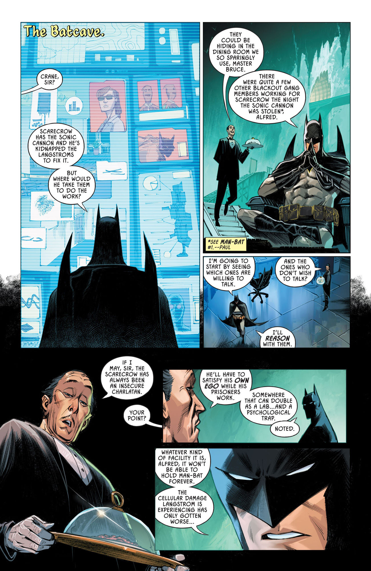 Wallpaper #eWgRG5MBSpphPi3-Fx6I54 Man Bat 4 4 Page Preview and Covers Released by DC Comics