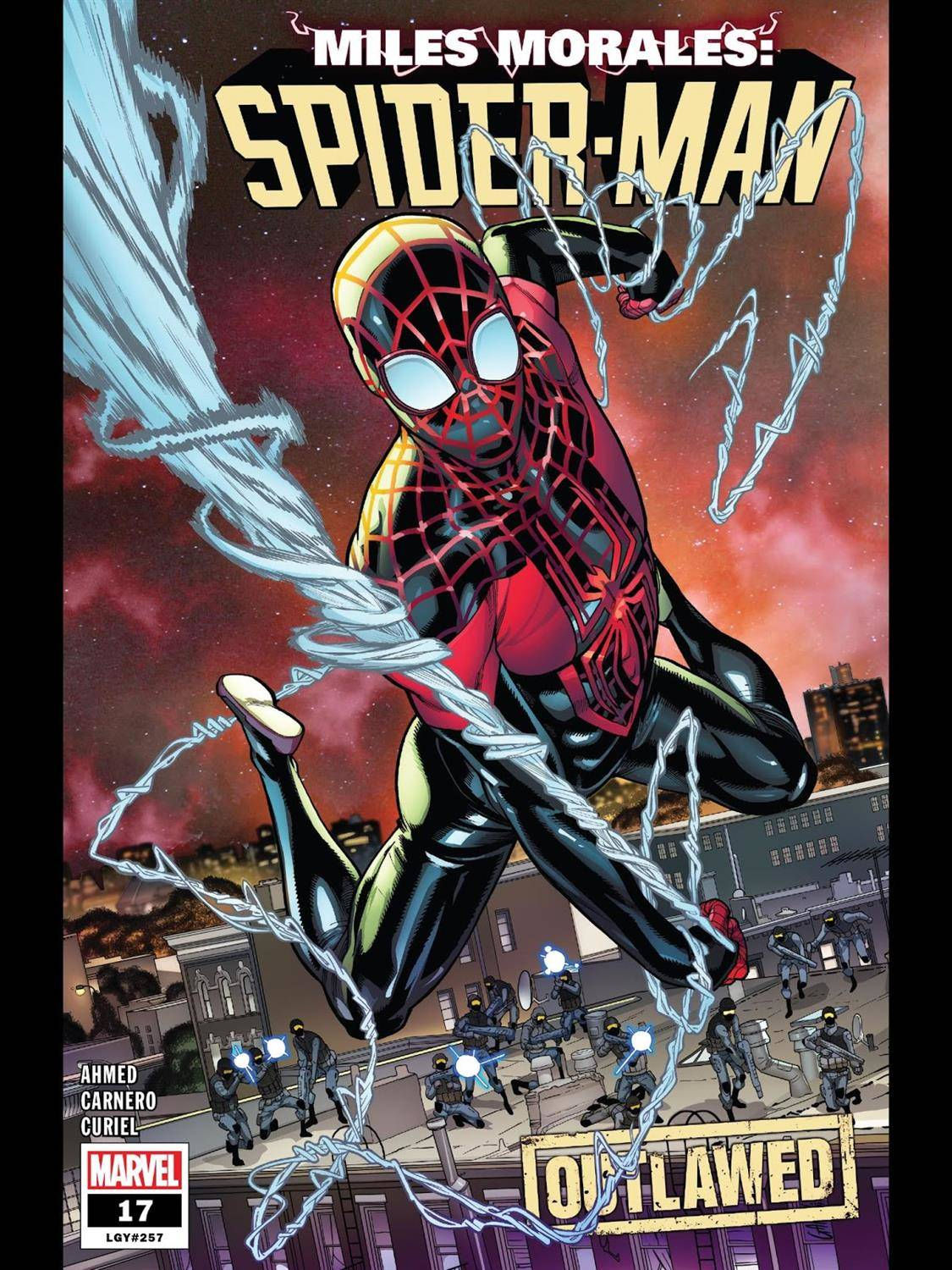 Wallpaper #k2cR5pIBSpphPi3-9TJH124 Comic Review Miles Morales Spider Man 17 Laughingplacecom