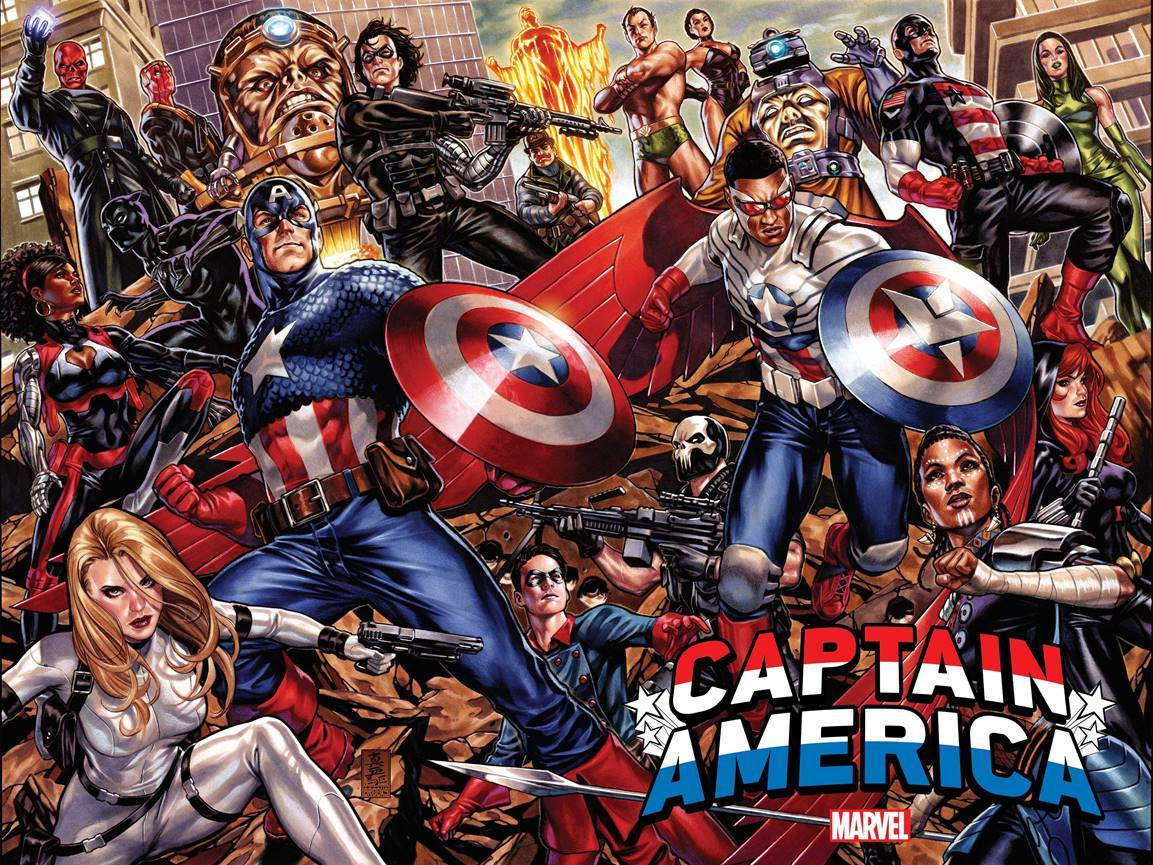 Wallpaper #_xmNNo8BtGB6xQ78jaJO32 Two New Captain America Titles to Kick Off Next Month with Captain