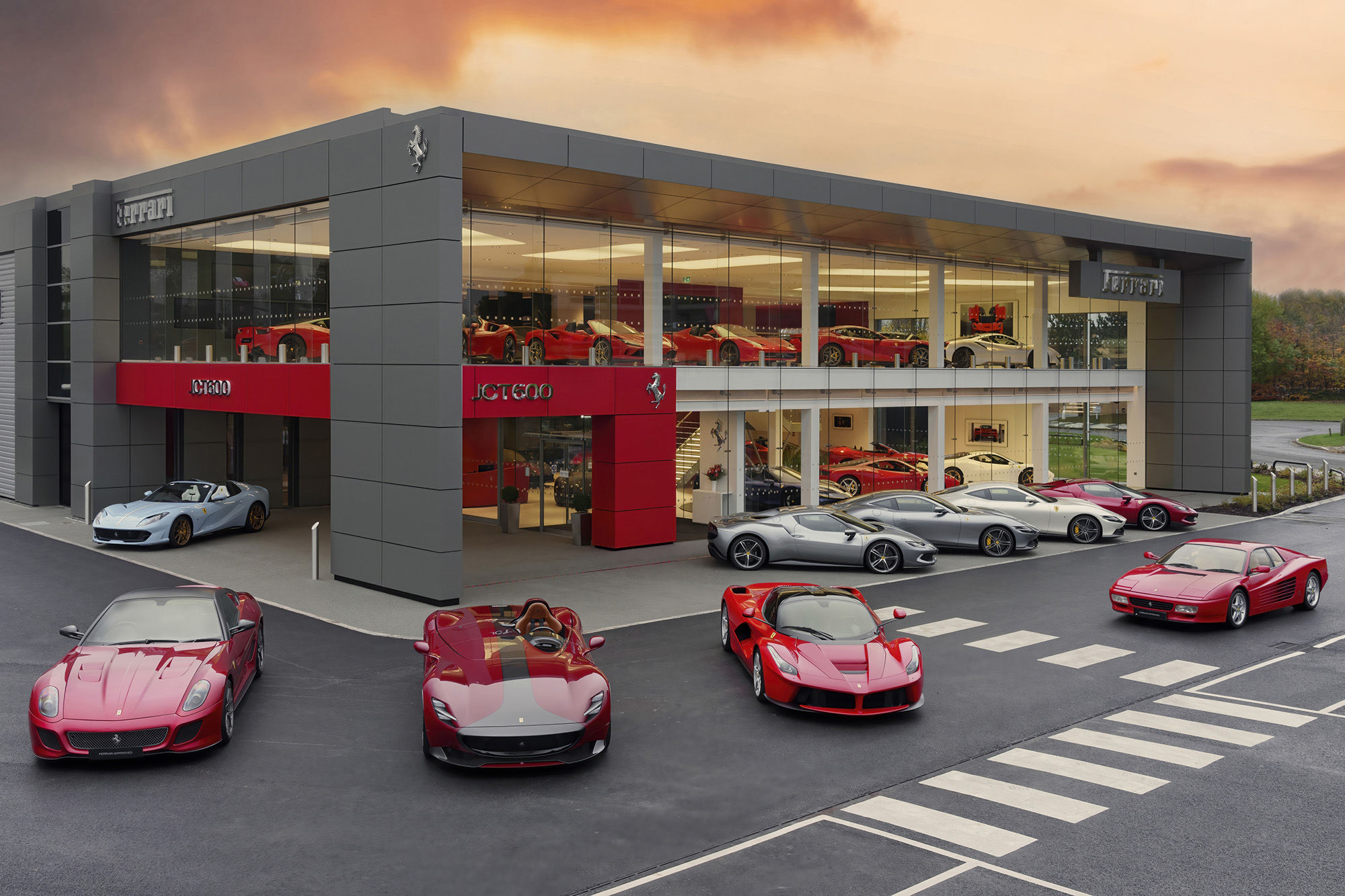 Wallpaper #eEJcPZMBOBpx0NhmC8Qt91 Jct600 Opens New State of the Art Ferrari Showroom in Leeds Car