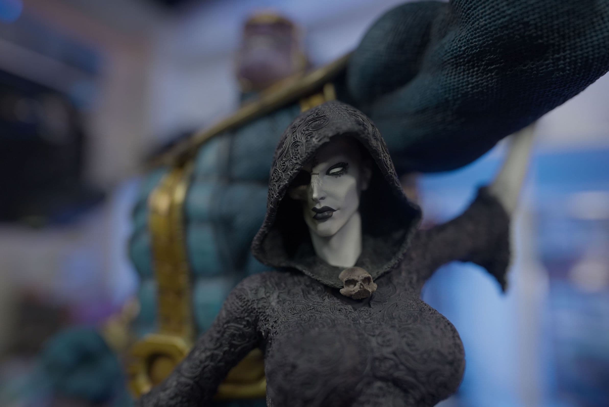 Wallpaper #CaUNOJMBVBiSkHCa-I2R58 Thanos Lady Death Diorama Custom Statue Not Xm Studios Unboxing Bros