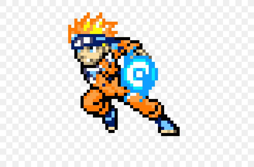 Wallpaper #KLj71pIBJvJKYCmES-EM64 Naruto Uzumaki Pixel Art Grid Minecraft Pixel Art Pixel Art Images