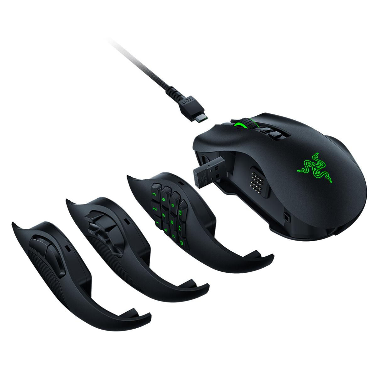 Wallpaper #jKeiMpMBlSzal8H1ONuh237 Razer Naga Pro Wireless Gaming Mouse 20k Dpi Chroma Rgb Lighting Rz01