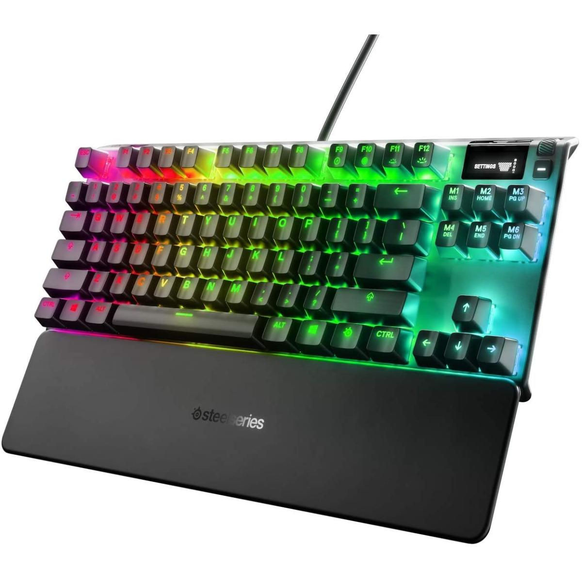 Wallpaper #wjvtcZcBSWmA-tzpM5D486 Steelseries Apex Pro Tkl Adjustable Actuation Switches OLED Smart