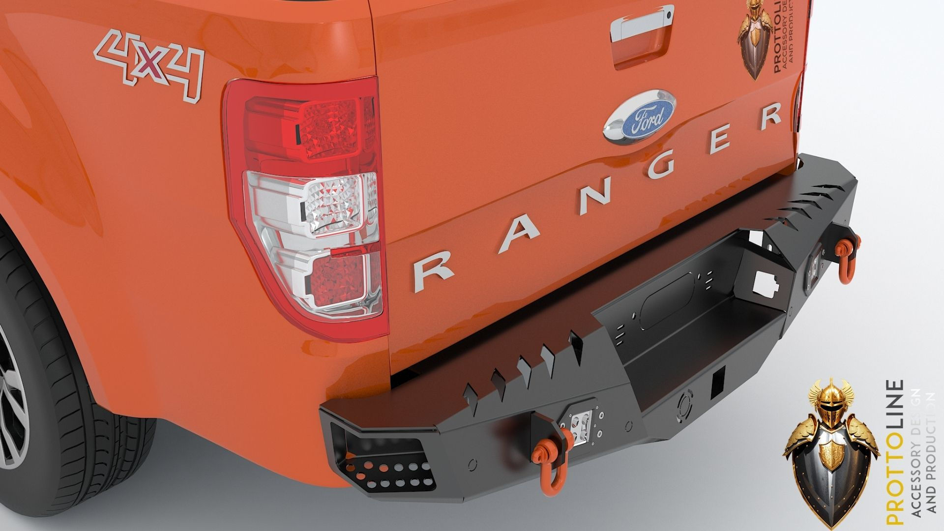 Wallpaper #i2d--5IBSpphPi3-U5QS270 Ford Ranger Rear Bumper Protto Line