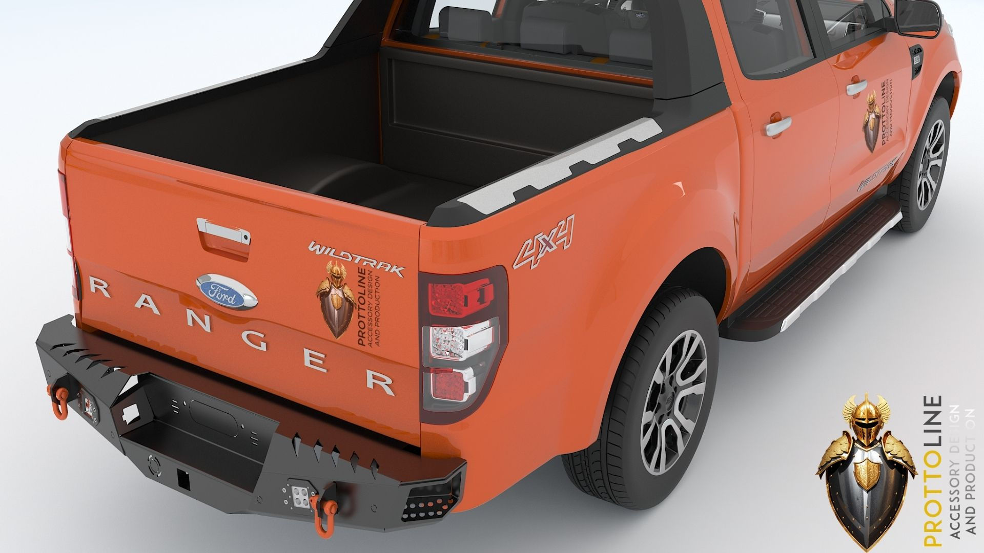 Wallpaper #i2d--5IBSpphPi3-U5QS275 Ford Ranger Rear Bumper Protto Line