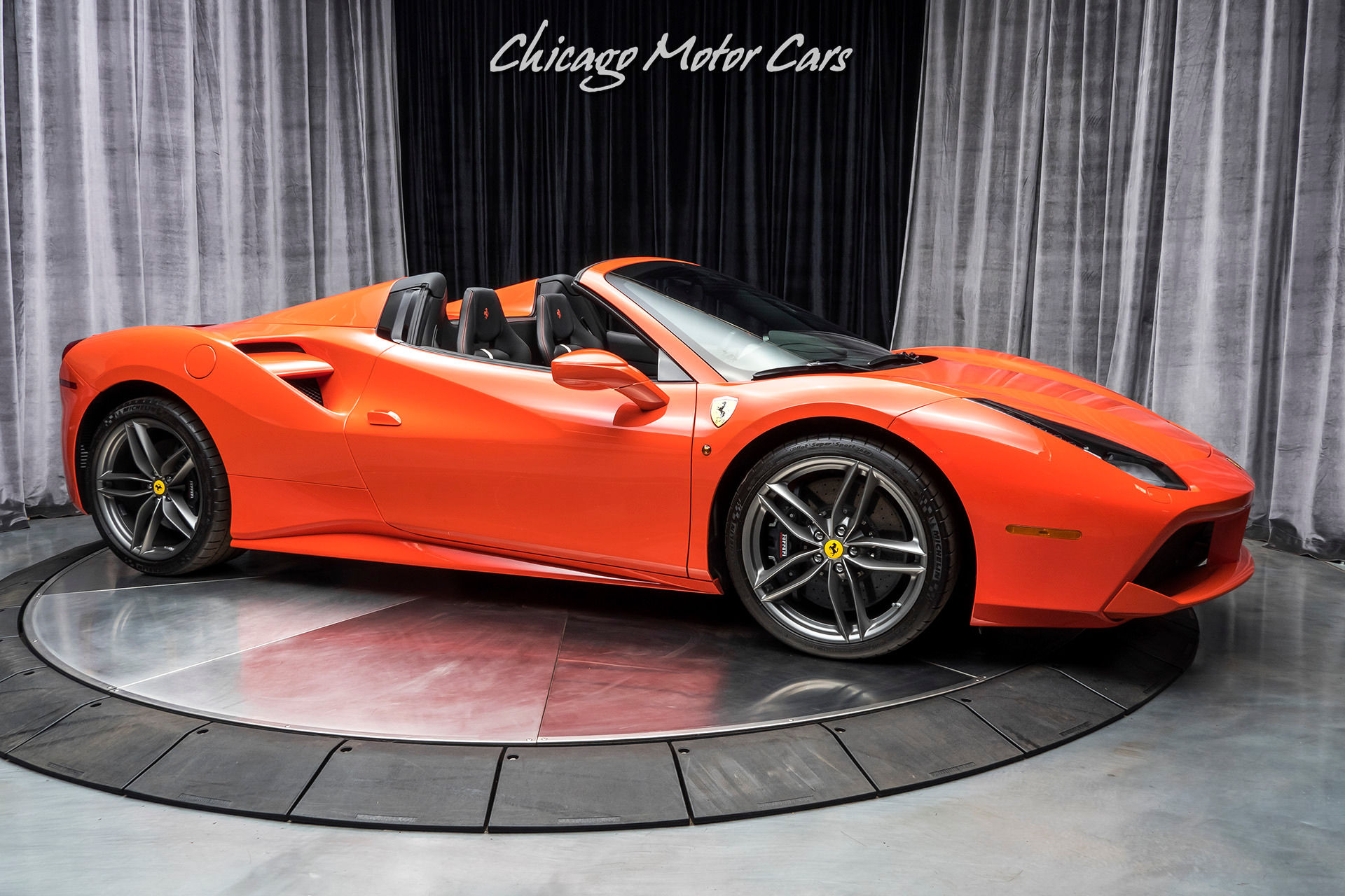 Wallpaper #ZHNXio4BFI5NbQksHSIU14 Used 2019 Ferrari 488 Spider Convertible 353k Msrp Only 250 Miles