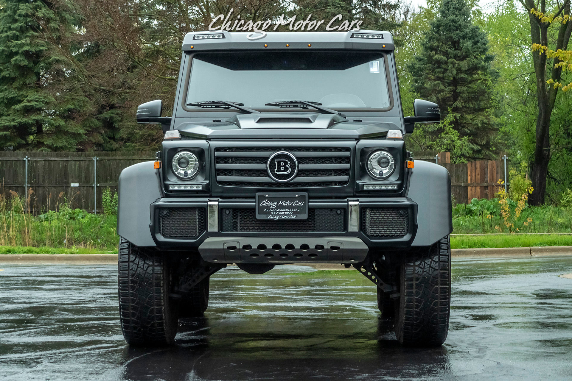 Wallpaper #HRlrLI8BtGB6xQ78eZCI24 Used 2017 Mercedes Benz G550 4x4 Squared SUV Brabus Package Matte Black