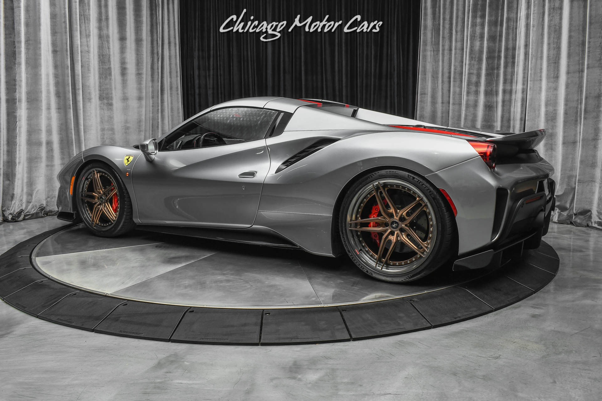 Wallpaper #In3n9I4Bnwiau_P6DRGh19 Used 2019 Ferrari 488 Pista Spider Convertible Hre Wheels Ipe Exhaust