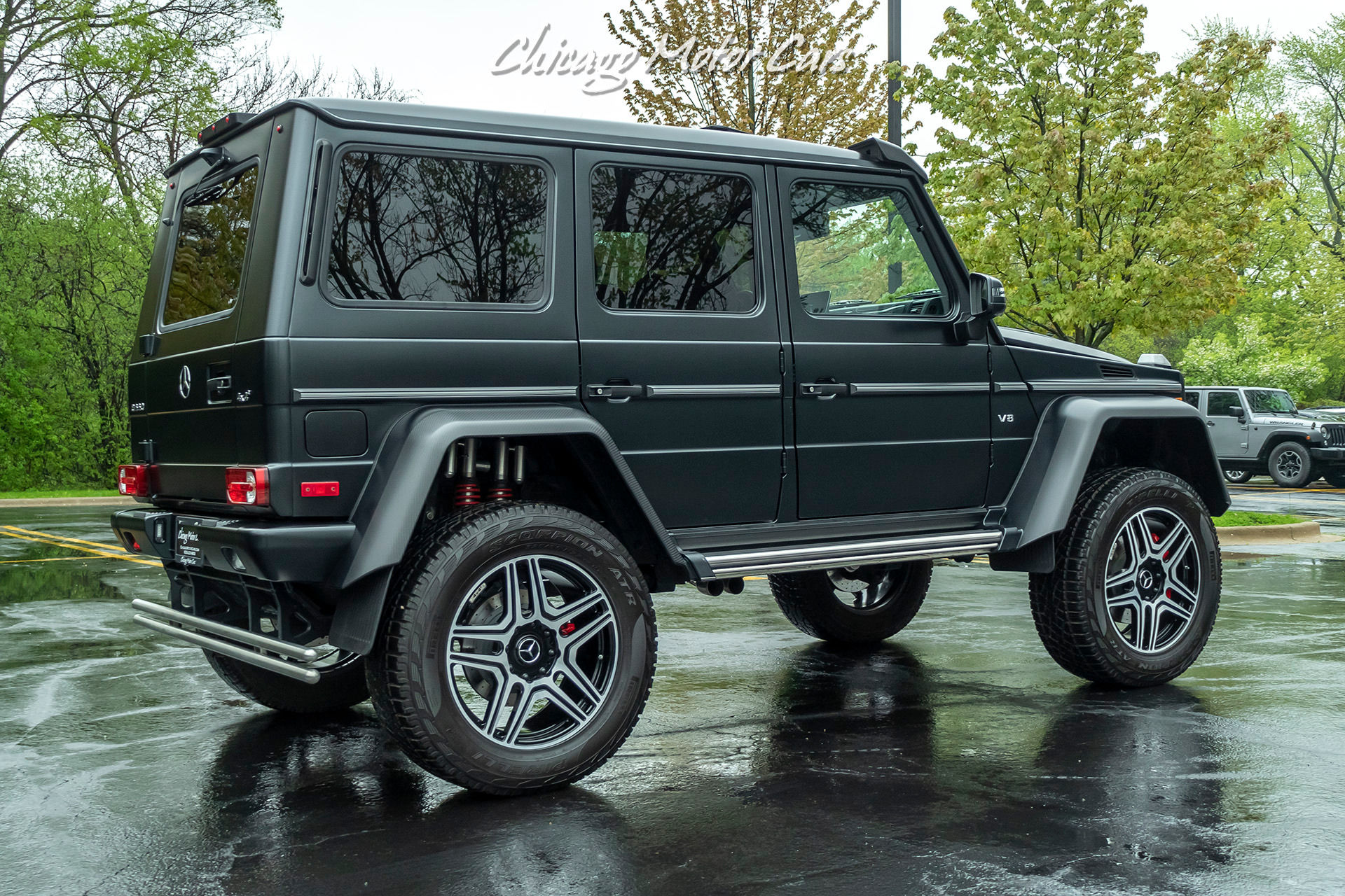 Wallpaper #HRlrLI8BtGB6xQ78eZCI15 Used 2017 Mercedes Benz G550 4x4 Squared SUV Brabus Package Matte Black