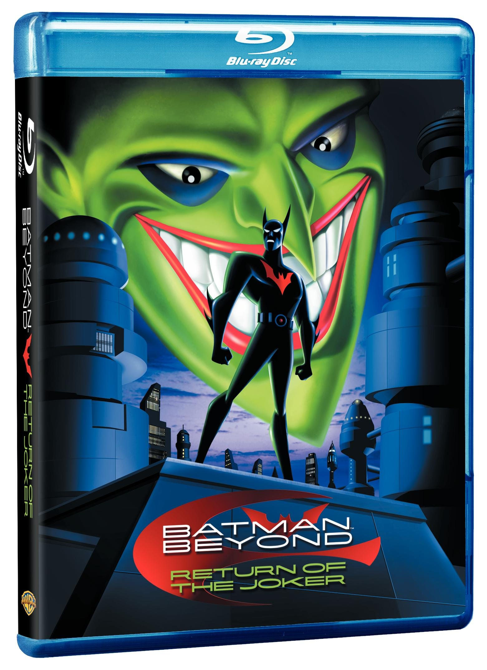 Wallpaper #2v_TaJMB3lSXT3zUxeQH278 Batman Beyond Return of the Joker Animated Title Hitting Blu Ray