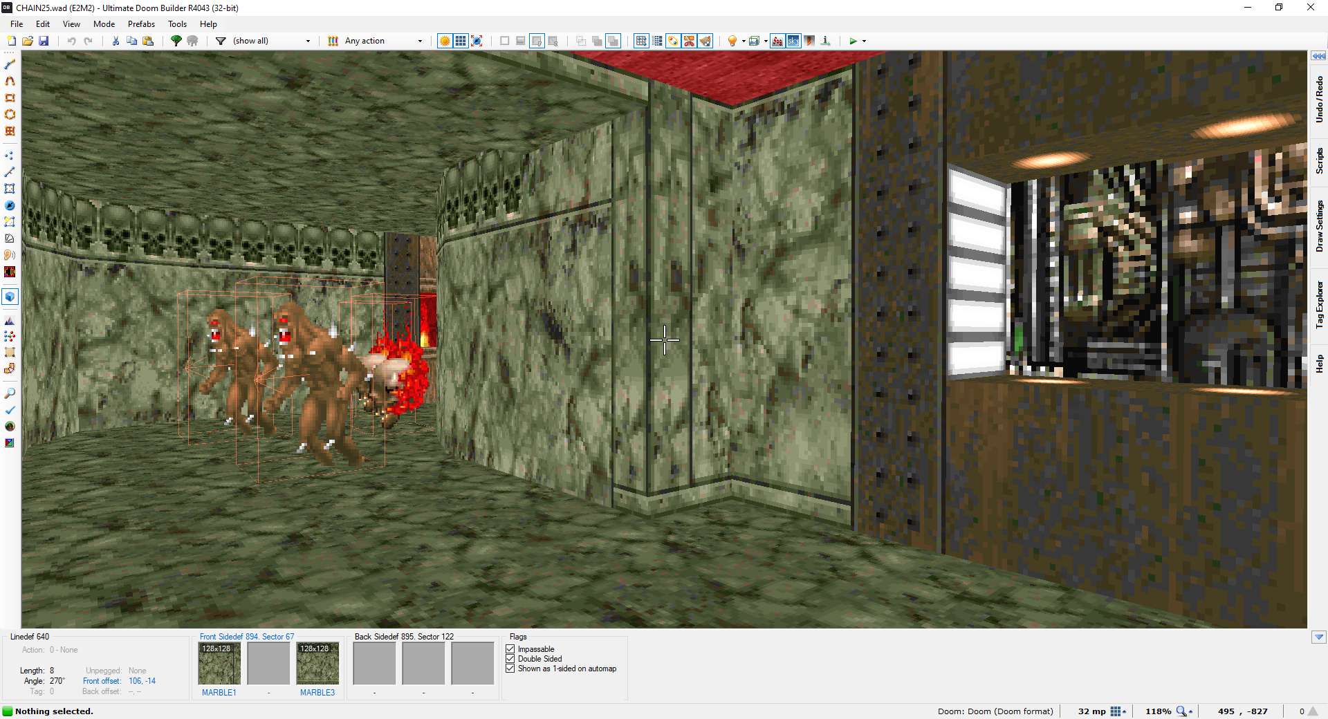 Wallpaper #qGcACpMBSpphPi3-2dI647 Texturing Tricks with Vanilla Textures Doom Editing Doomworld
