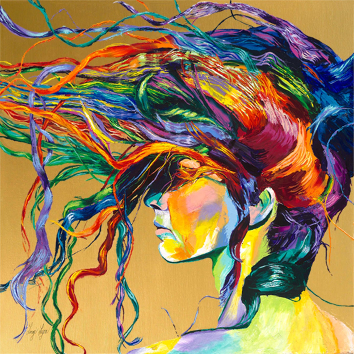 Wallpaper #W2g2IpMBSpphPi3-mTKk7 Bright Paintings Fine Art Giclee Print Reproductions for Sale in La