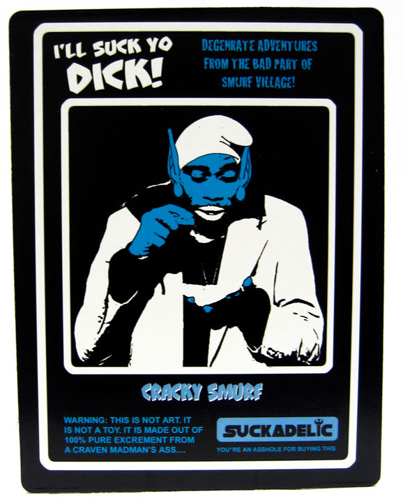 Wallpaper #kLiH2JIBJvJKYCmEZujO201 Cracky Smurf Bootleg Action Figure by Sucklord Mo Trampt Library