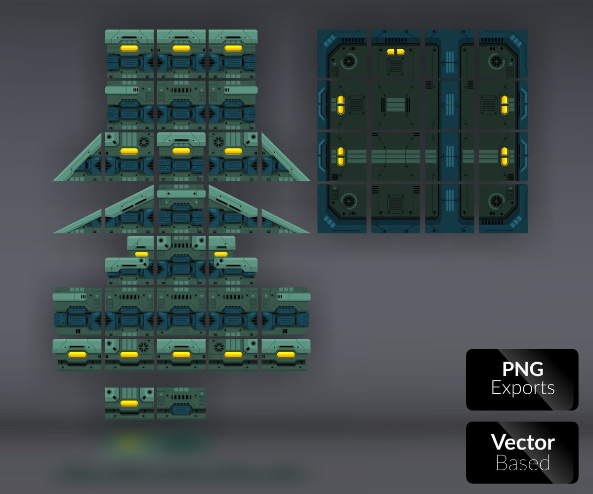 Wallpaper #NxnaHo8BtGB6xQ787Xre8 Sci Fi Platformer Tile Set 2 Game Art Partners