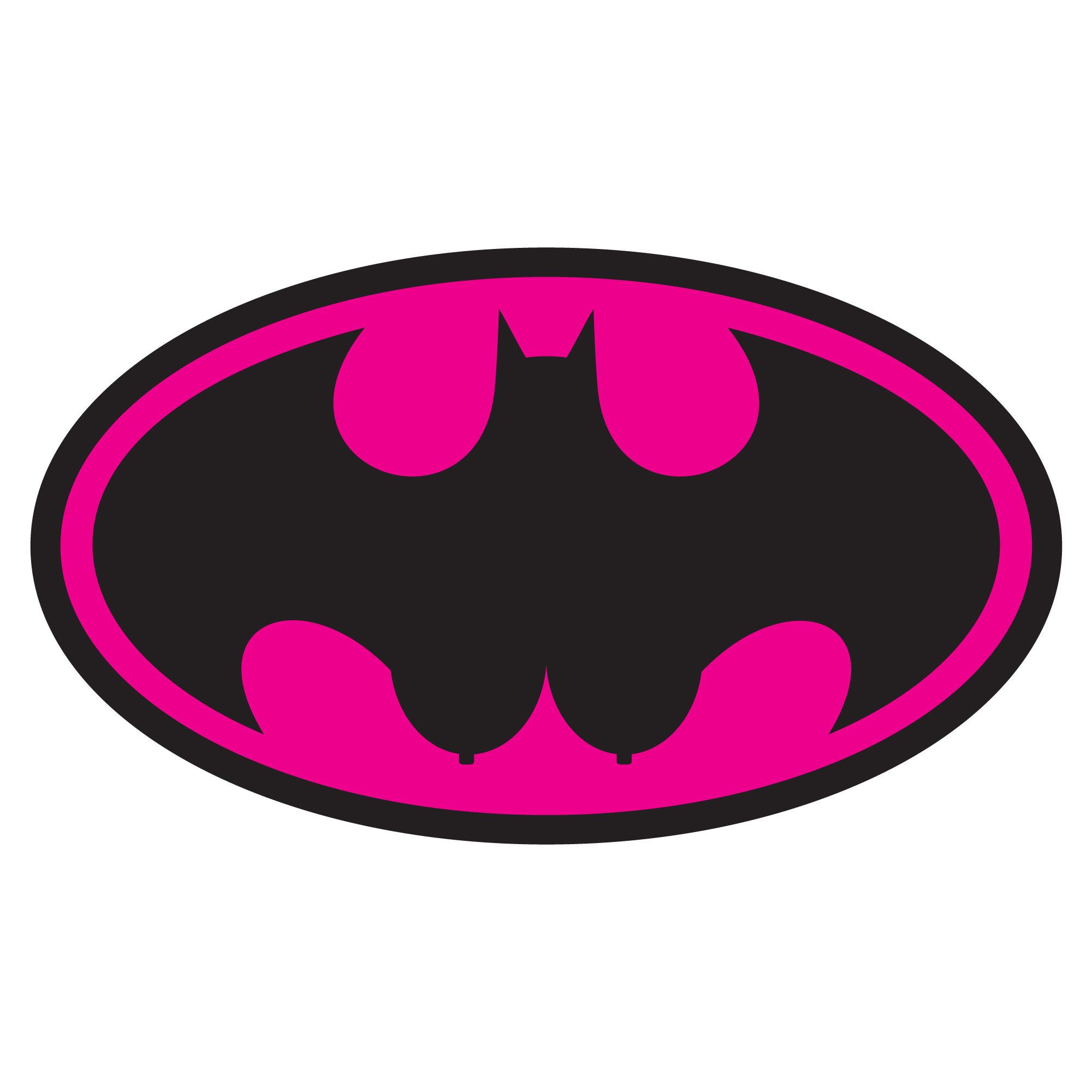 Wallpaper #F30Q844Bnwiau_P6mwyb40 Batman Logo Pink Clipart Best