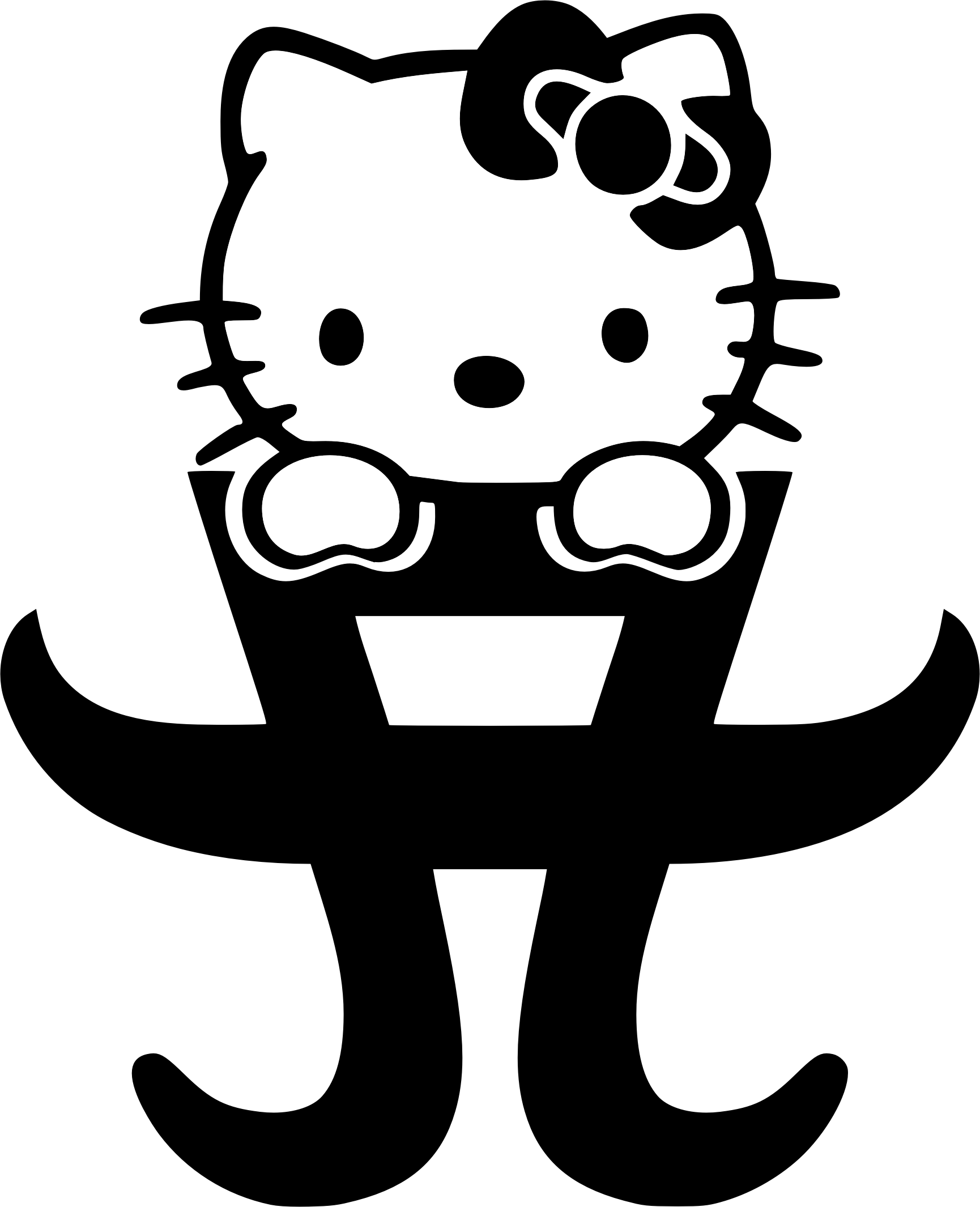 Wallpaper #RX2S844Bnwiau_P66g2J27 Hello Kitty Logo Id 64322 Wallpho Clipart Best Clipart Best