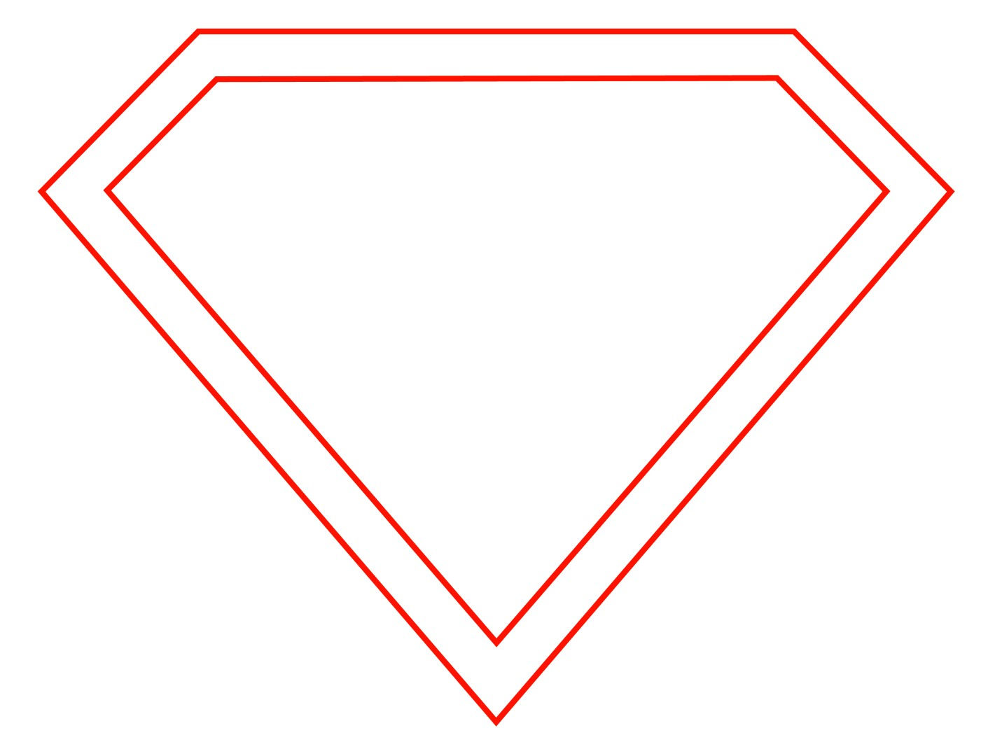Wallpaper #txyEQJMB8JfcLg2JGPYI145 Superhero Badge Outline Clipart Best