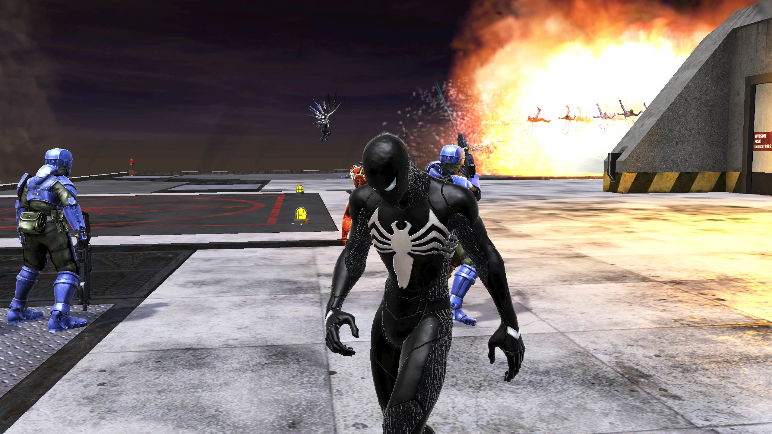 Wallpaper #x2cJAZMBSpphPi3-p6go248 Marvels Spider Man 2 Symbiote Suit at Spider Man Web of Shadows Nexus