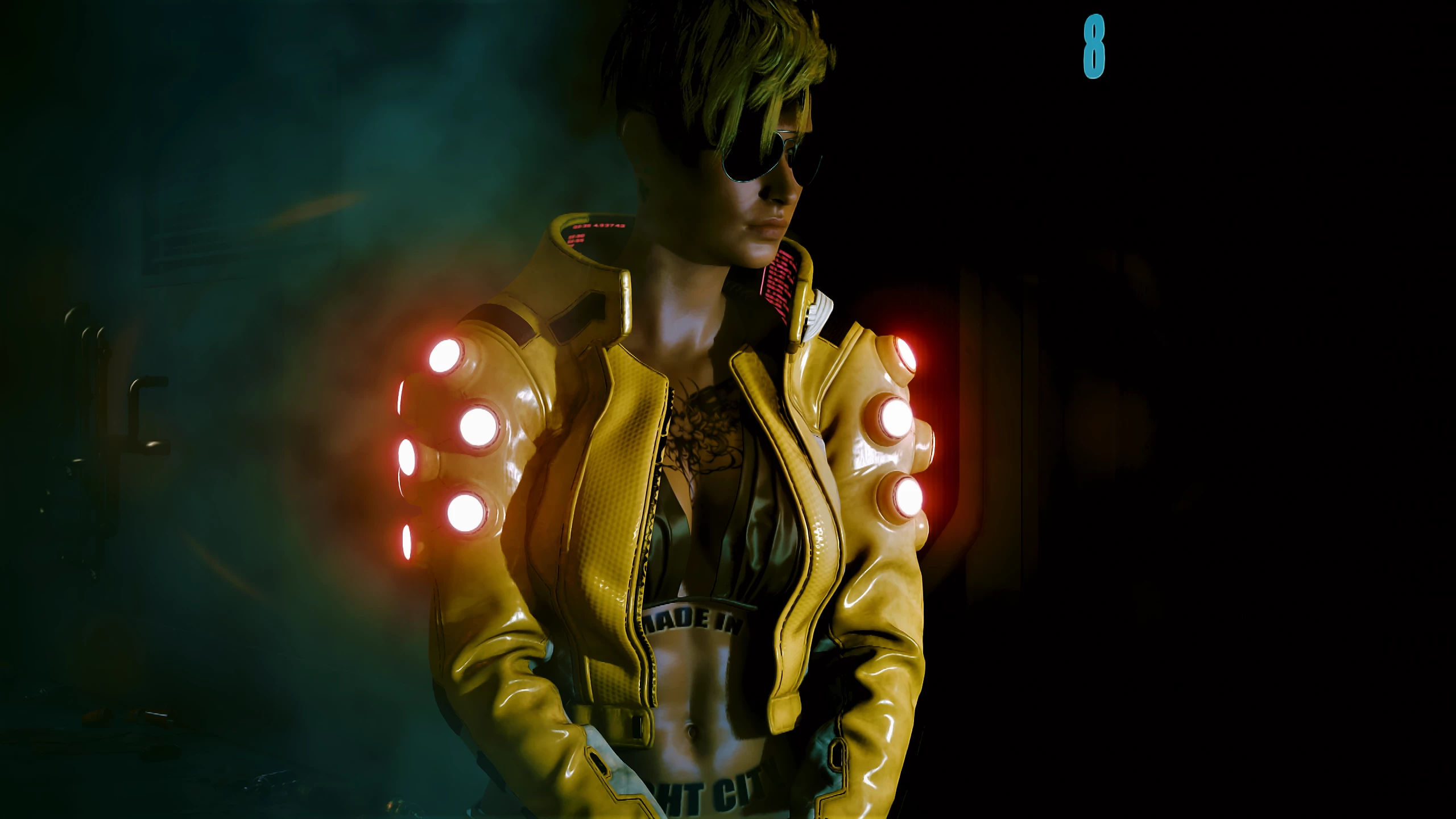 Wallpaper #FFbJeJcBsd6xcFiEodvD11 Pozer Jacket LED Bumpers at Cyberpunk 2077 Nexus Mods and Community
