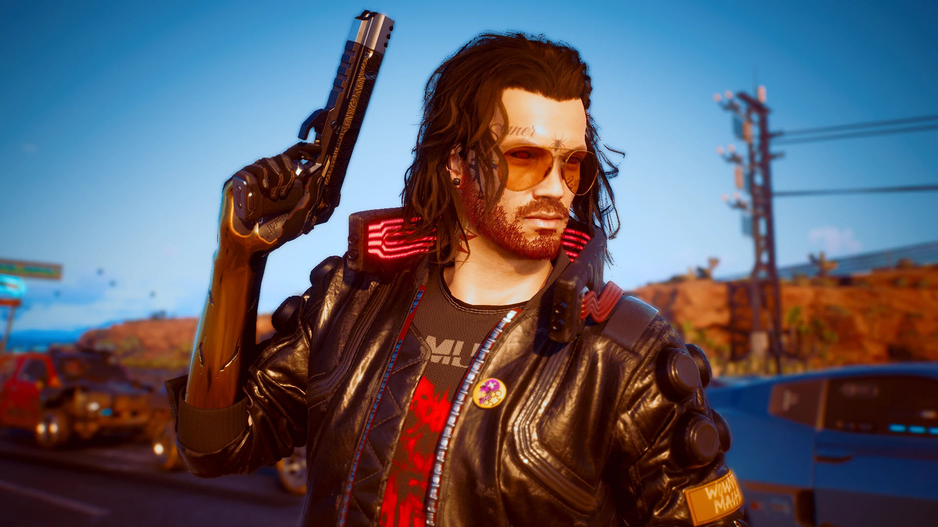 Wallpaper #iwAf6o4BSdW8dNoubw5u26 Vincent and the Javelin at Cyberpunk 2077 Nexus Mods and Community