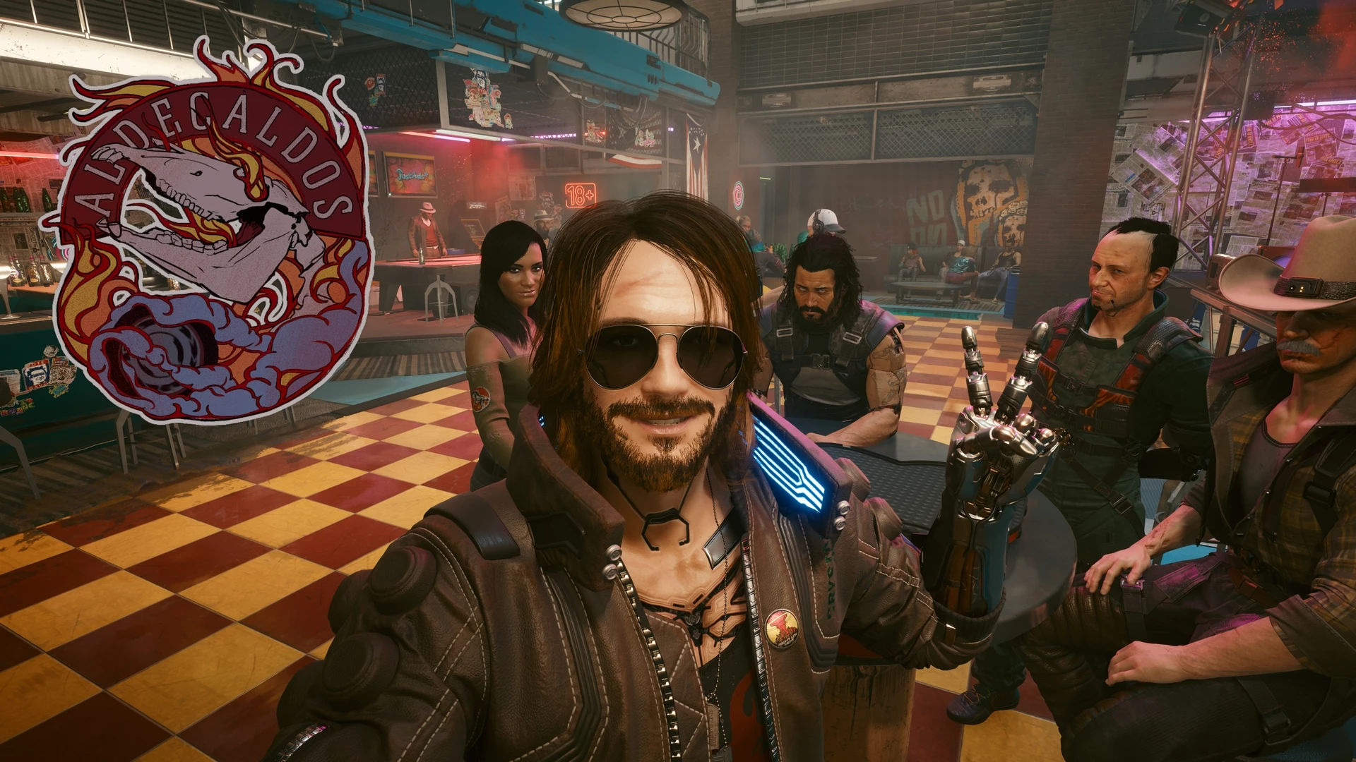 Wallpaper #FxlDJI8BtGB6xQ782IUG56 Rockin Aldecaldos at Cyberpunk 2077 Nexus Mods and Community