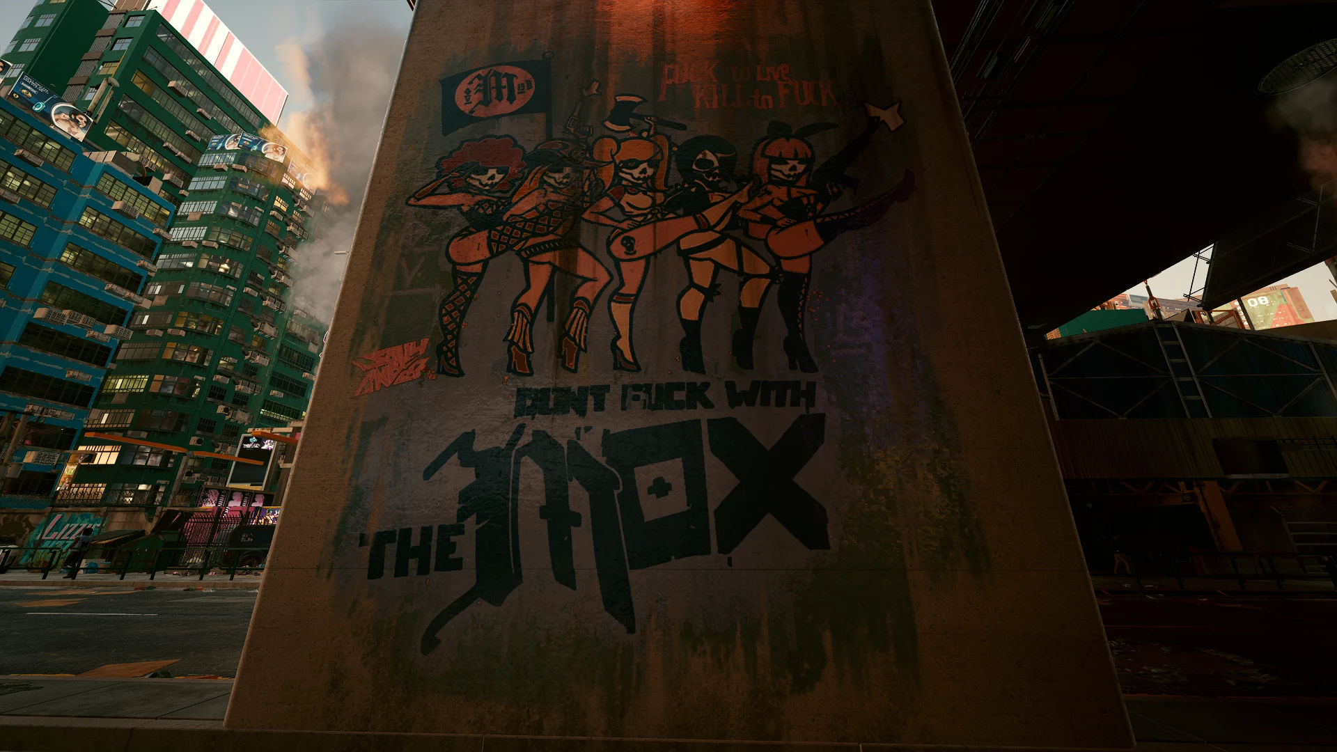 Wallpaper #iH1r9I4Bnwiau_P6Ww-M32 The Mox at Cyberpunk 2077 Nexus Mods and Community