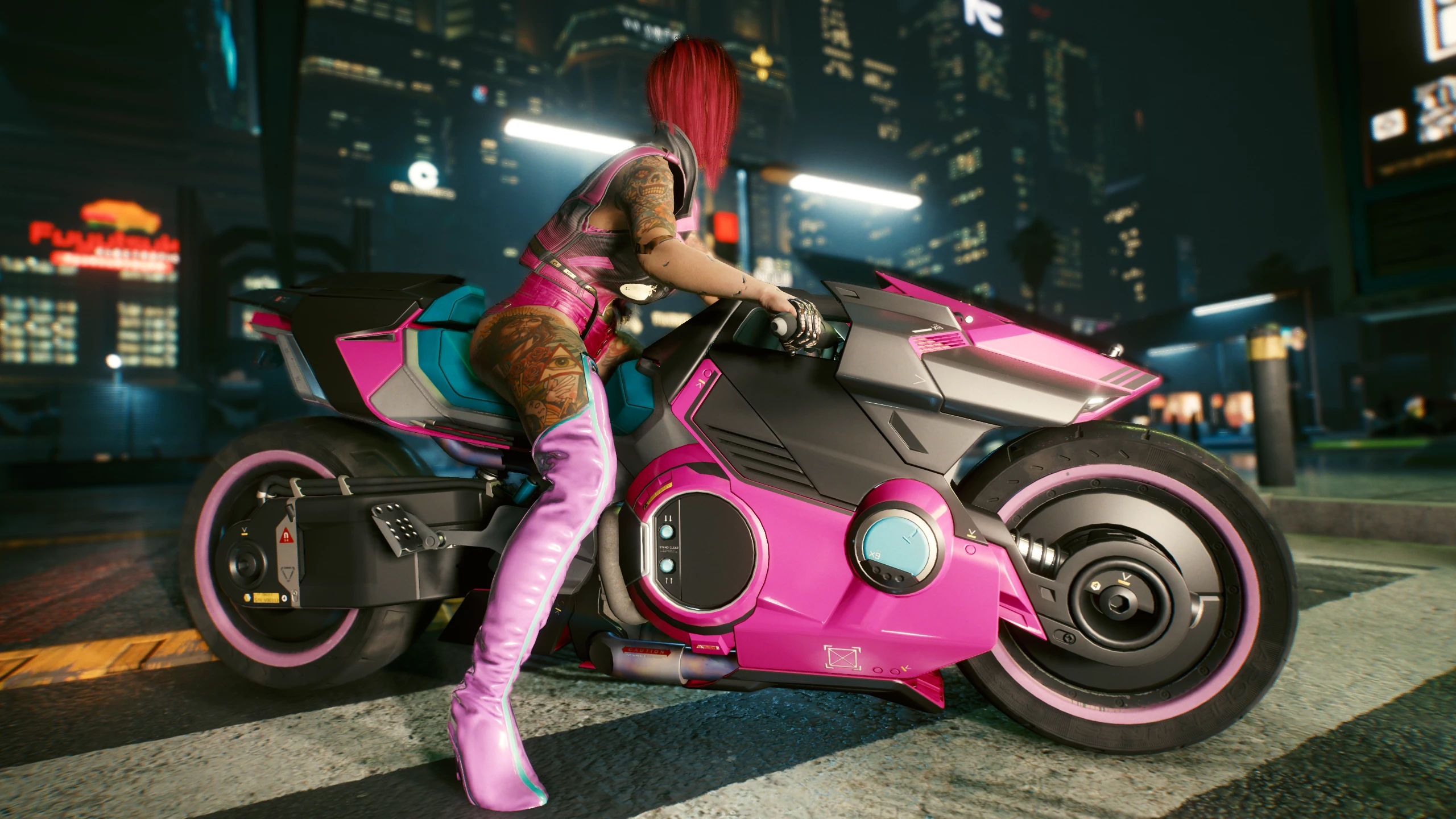 Wallpaper #brgy3ZIBJvJKYCmEnf-H149 Mox Kusanagi at Cyberpunk 2077 Nexus Mods and Community